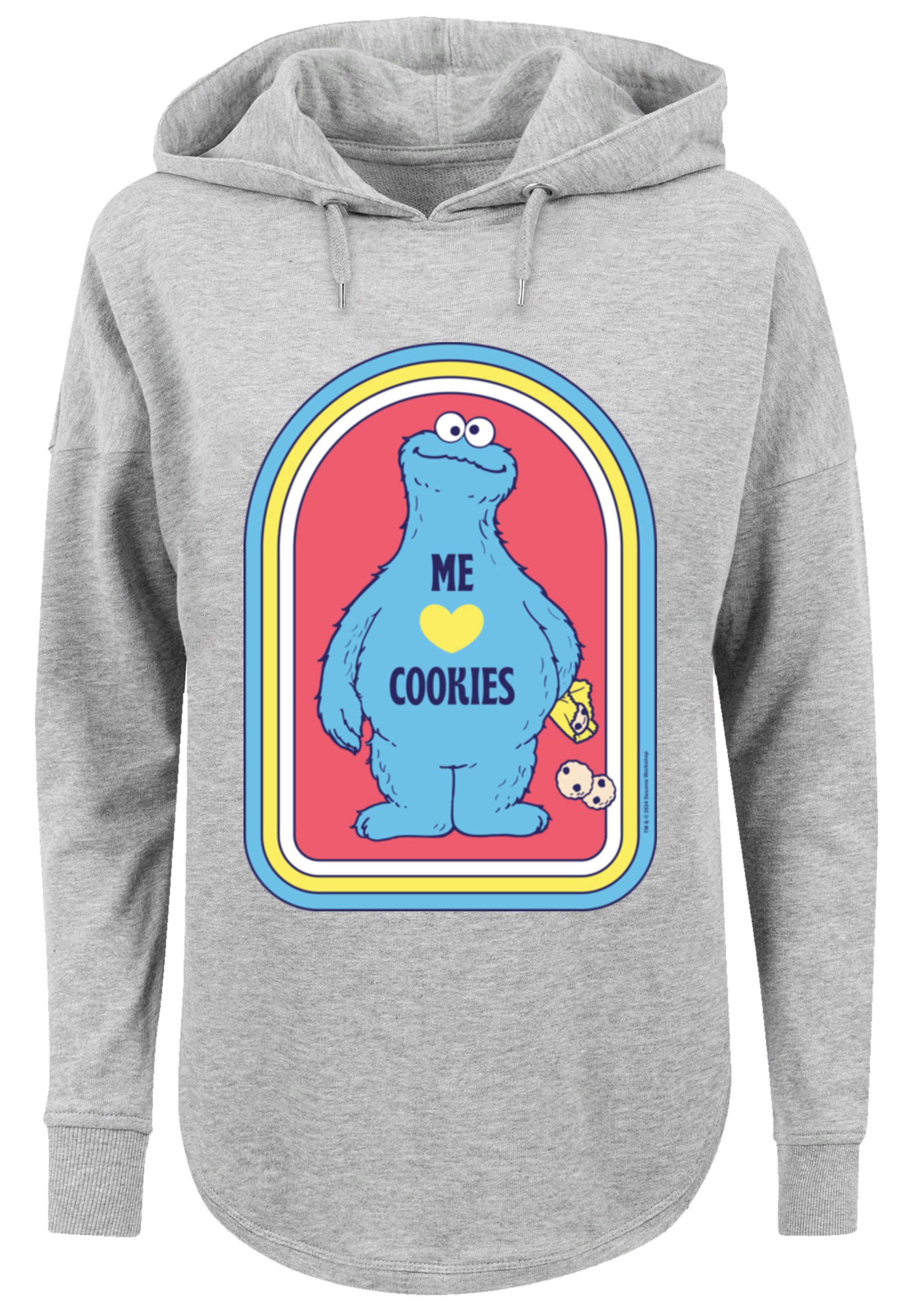 F4NT4STIC Kapuzenpullover "Sesamstraße Cookie Monster Me", Premium Qualität günstig online kaufen