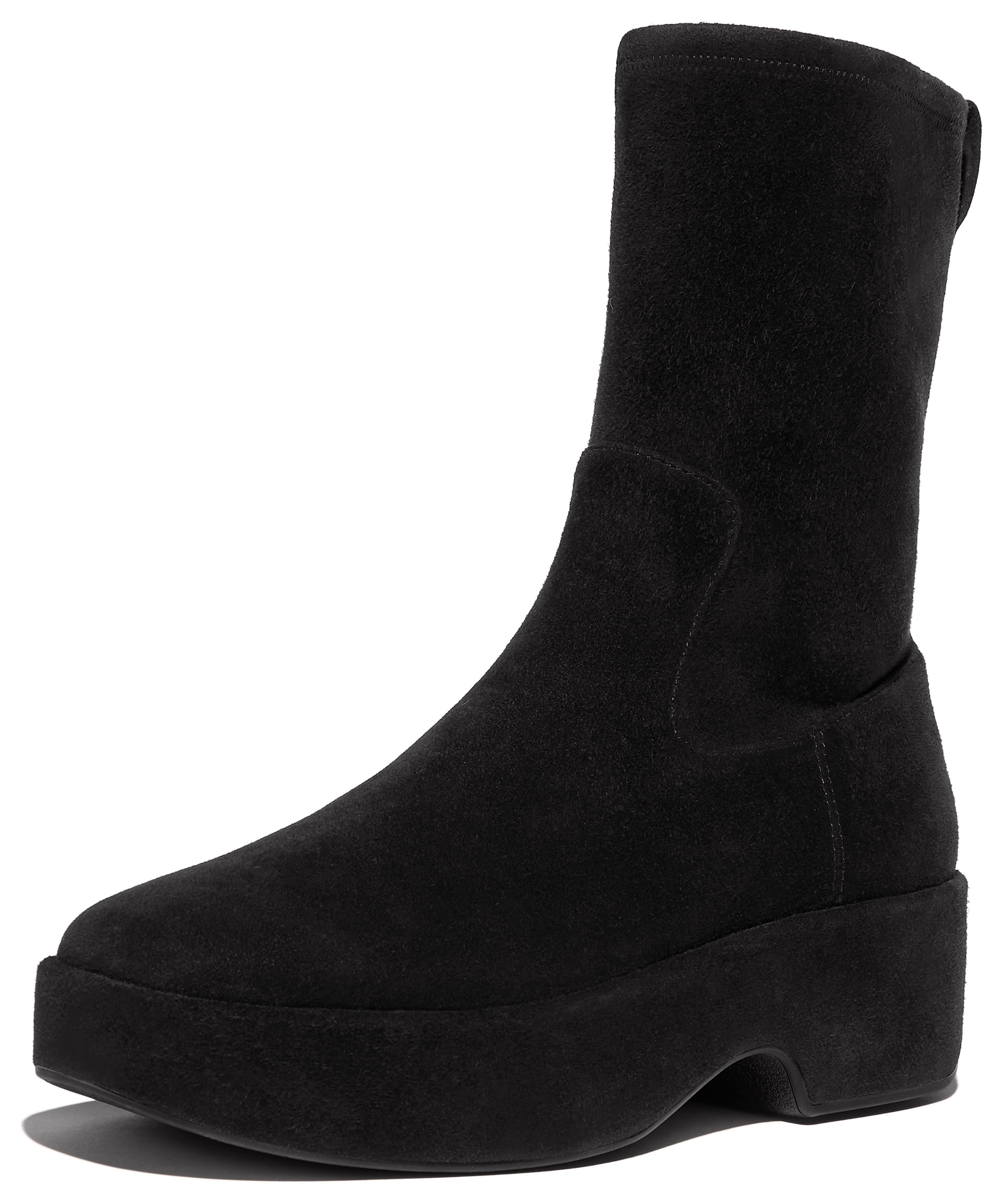Fitflop Plateaustiefelette »F-LUMA«, Stiefel, Chunky Boot mit Stretch-Schaft
