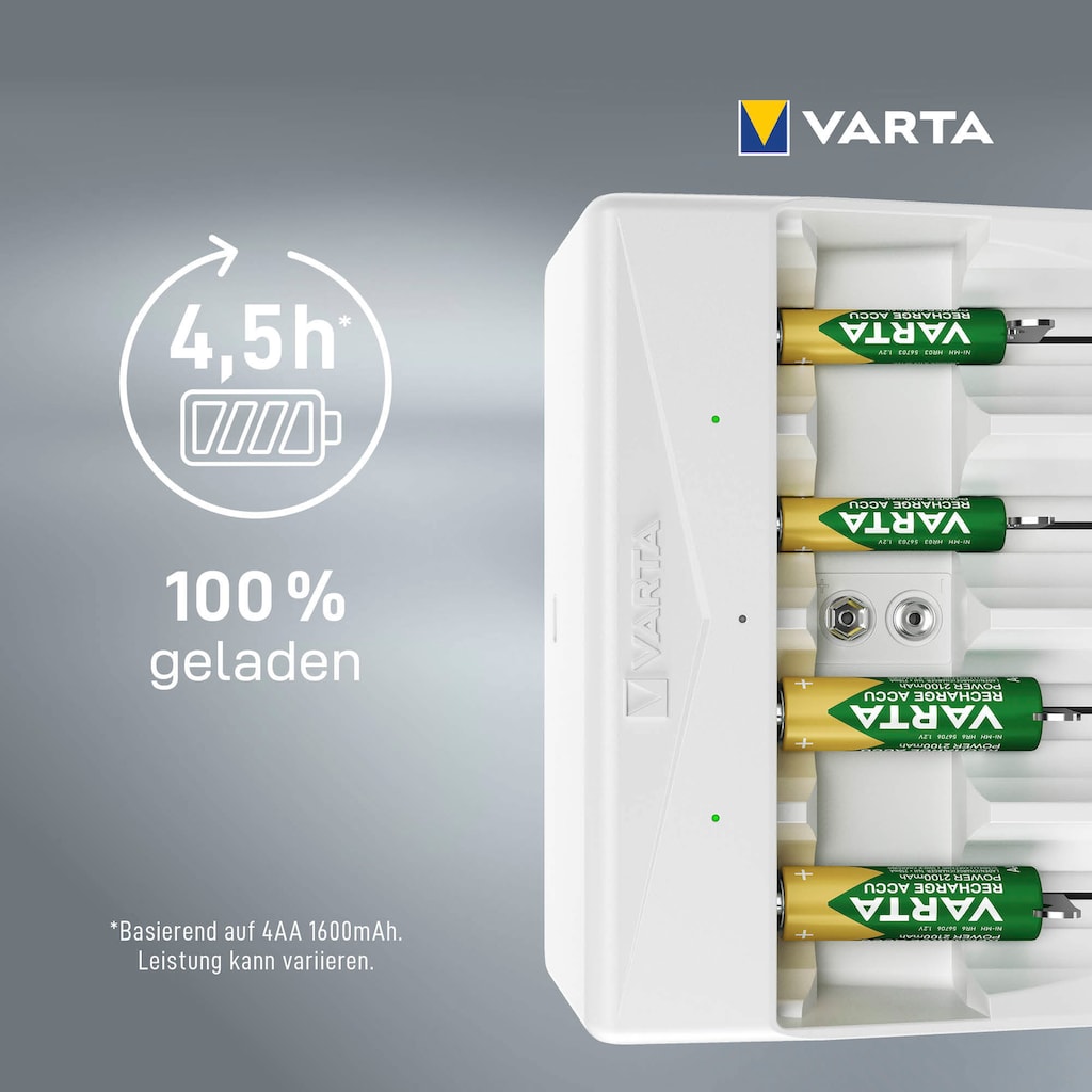 VARTA Batterie-Ladegerät »Universal Charger«, (1 St.)