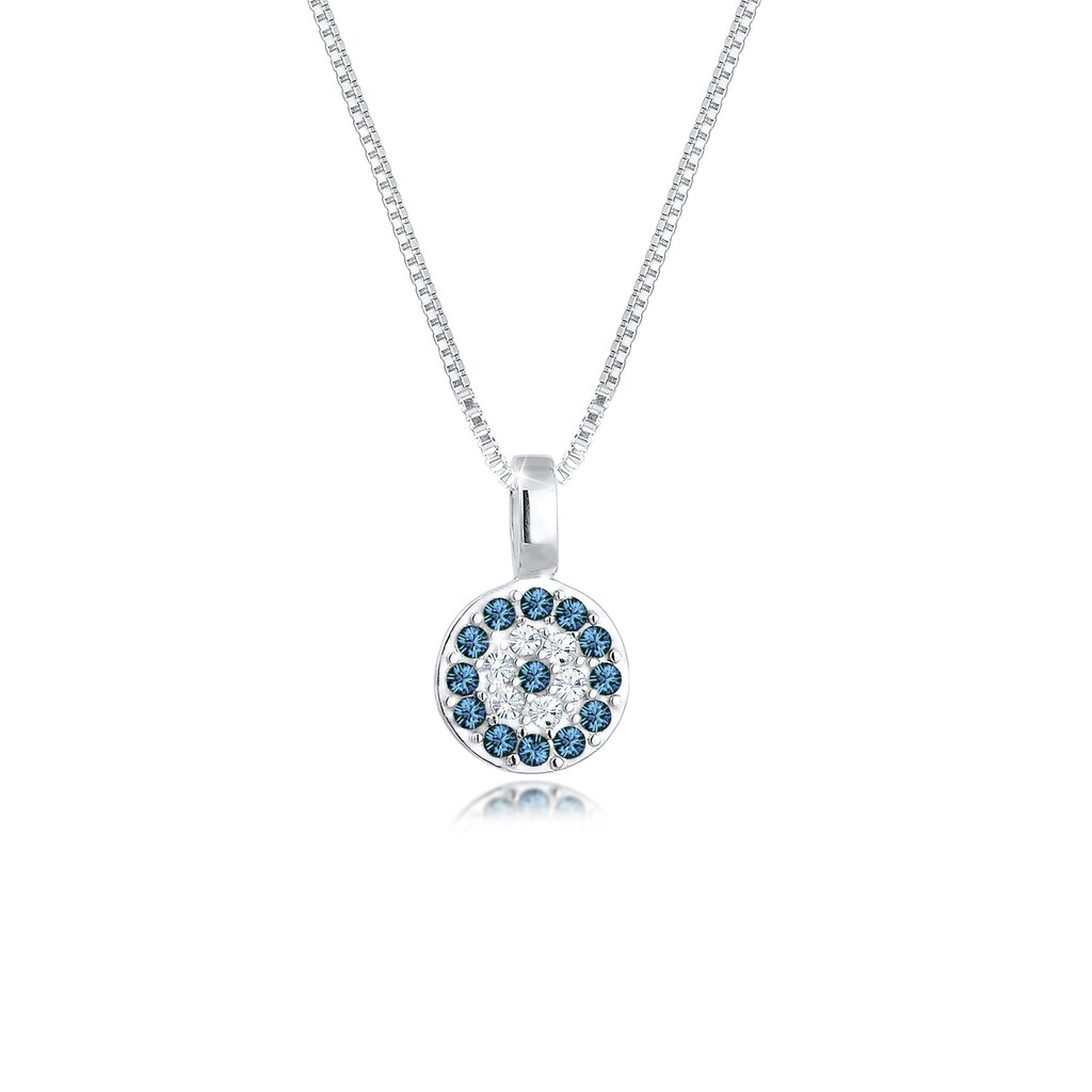 Elli Collierkettchen »Evil Eye Kristalle Basic 925 Silber«