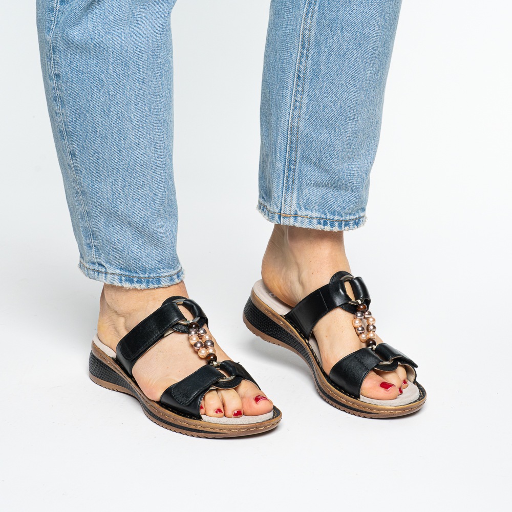 Ara Pantolette "HAWAII" Schlupfschuh, Komfortschuh mit Klettverschlüsse, G- günstig online kaufen