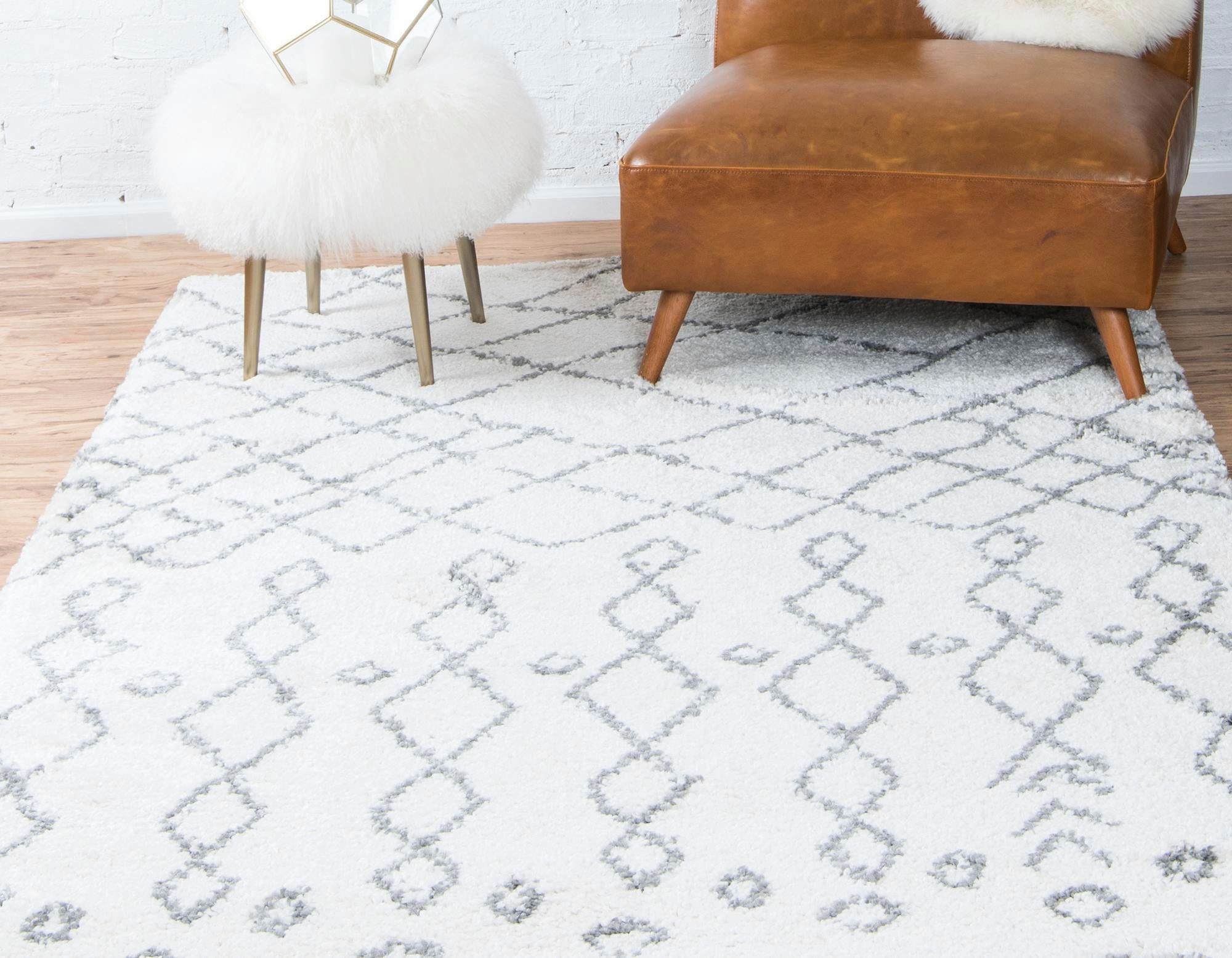 Myflair Möbel & Accessoires Hochflor-Teppich »Temara Shag Lagerräumung«, rechteckig, 51 mm Höhe, gewebt, Scandi Design, ideal im Wohnzimmer & Schlafzimmer