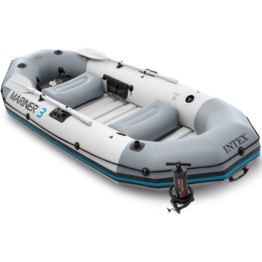 Intex Schlauchboot »Mariner 3«, (Set, mit 2 Paddeln und Luftpumpe)