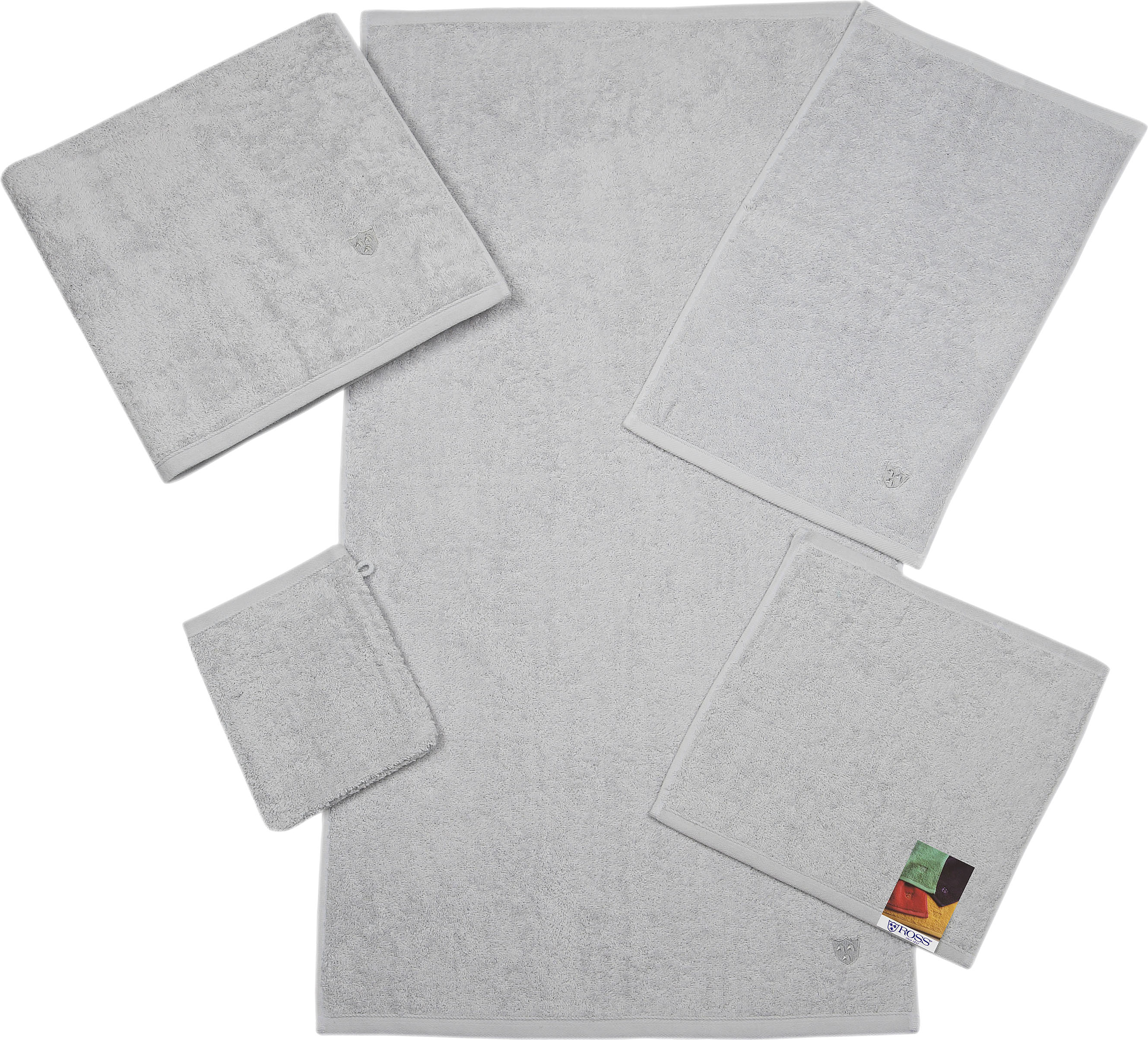 Thumbnail - ROSS Handtücher "Vita" Bestickung ROSS-Emblem