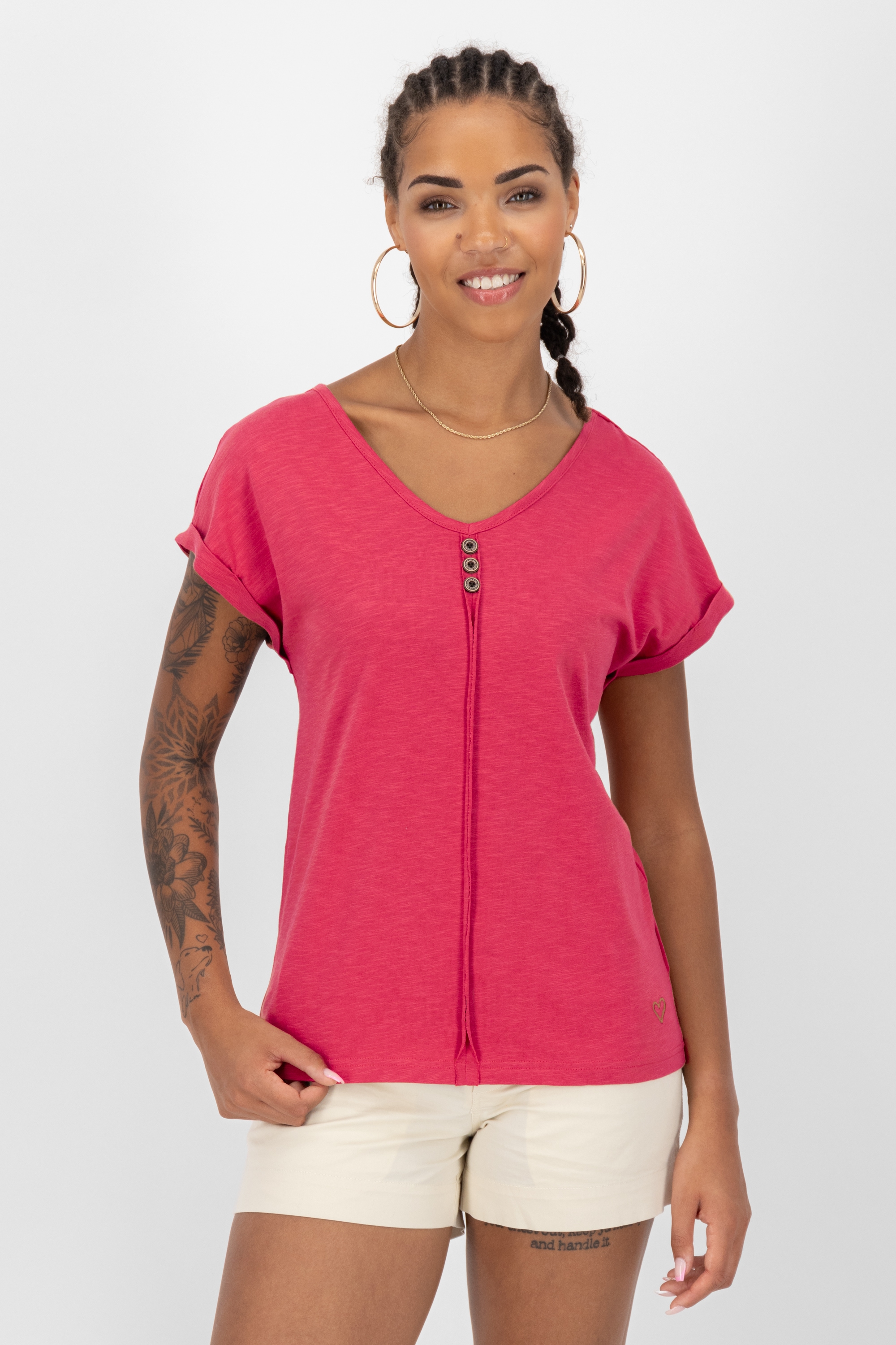 Alife & Kickin Rundhalsshirt »Damen AnaisAK A«