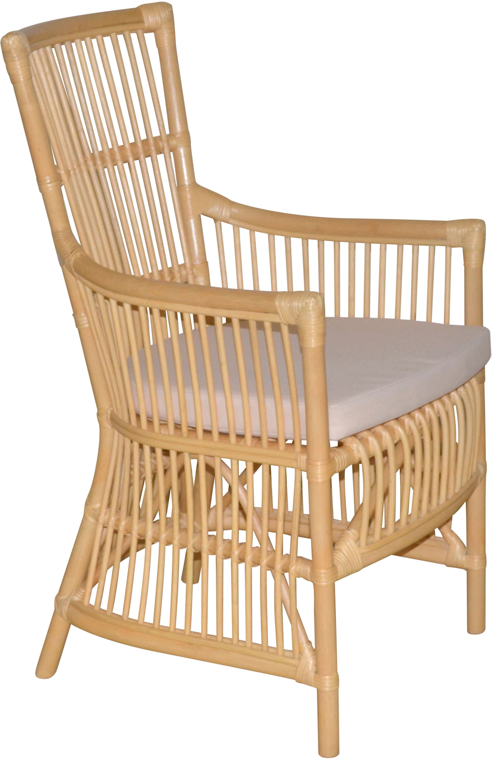 HOFMANN LIVING AND MORE Esszimmersessel 1 Stk. tlg. Handgeflochten, mit und günstig online kaufen