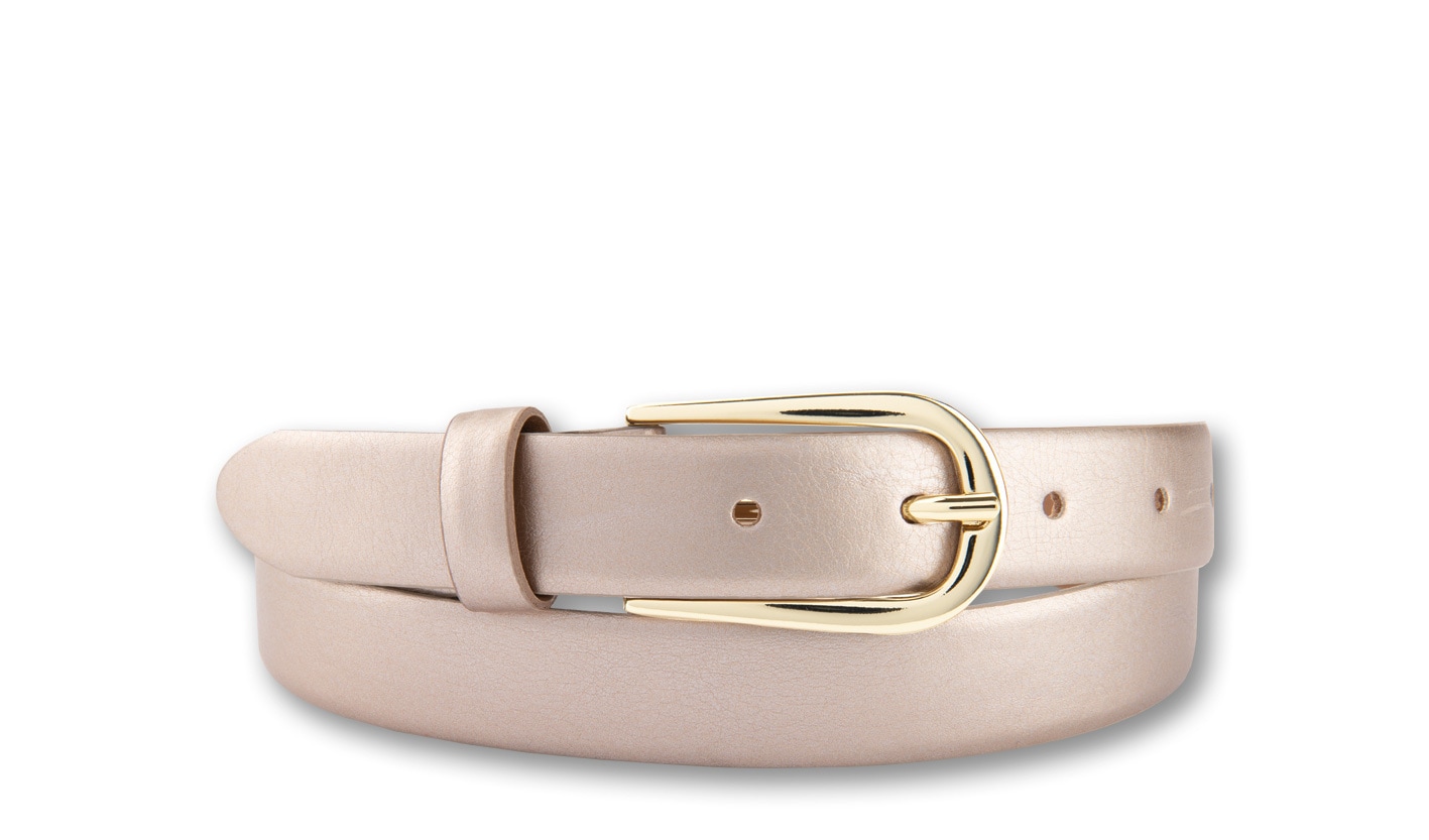 BERND GÖTZ Ledergürtel "Ledergürtel mit elegant schmaler Optik" günstig online kaufen