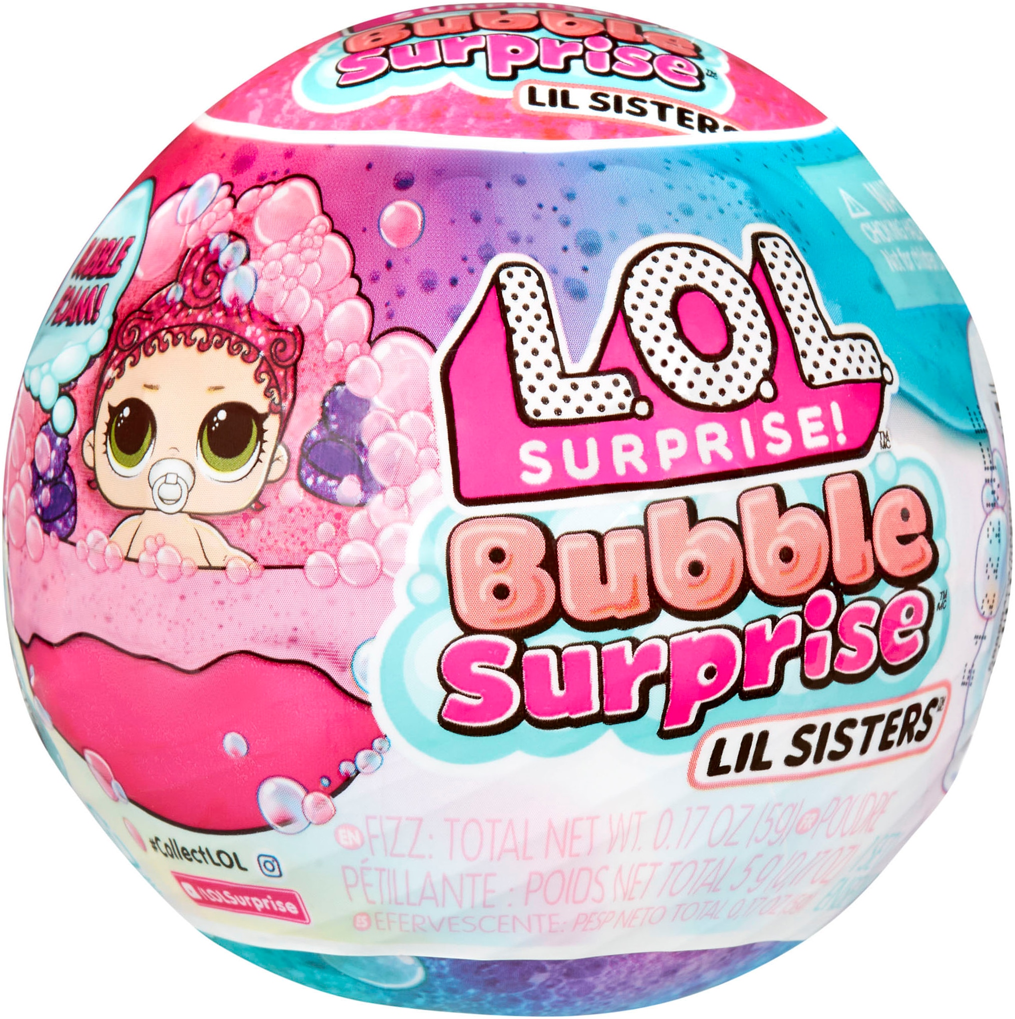 L.O.L. SURPRISE! Anziehpuppe »L.O.L. Surprise Bubble Surprise Lil Sisters«, sortierte Lieferung