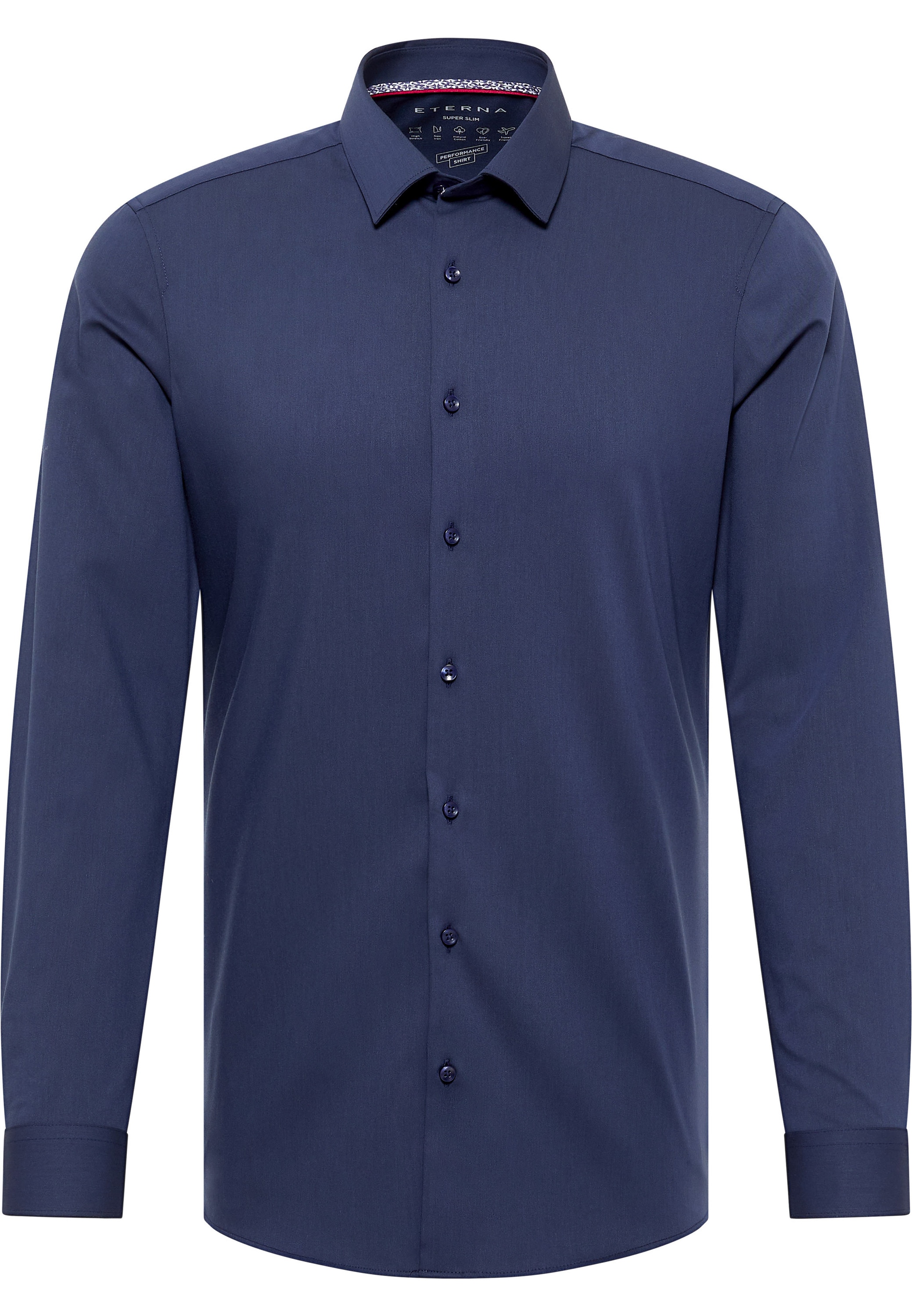 Eterna Langarmhemd »SUPER SLIM«, NON IRON (bügelfrei)
