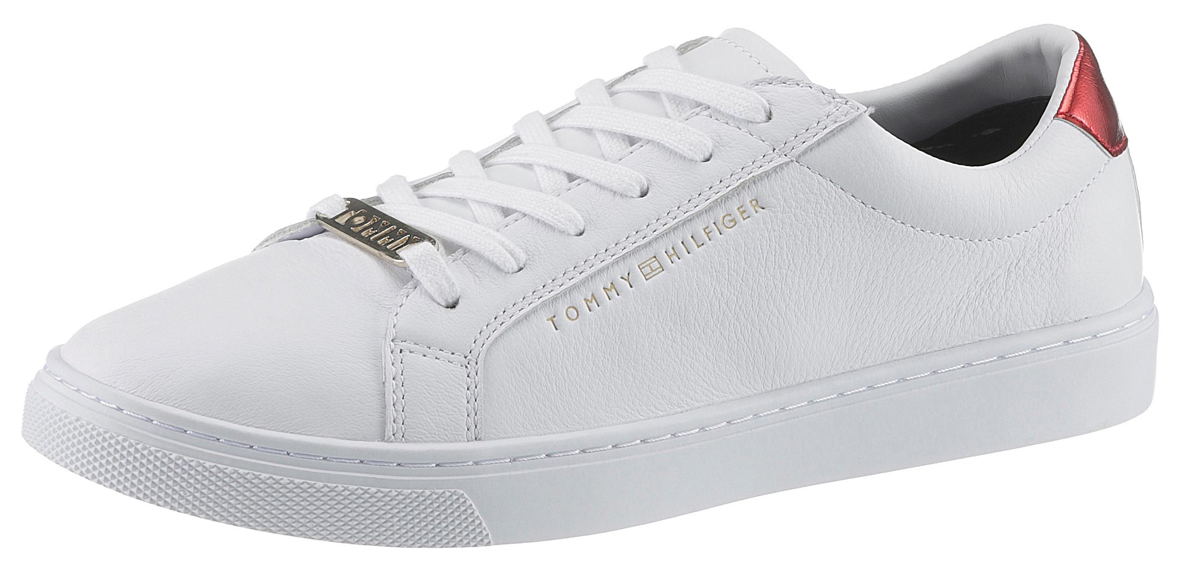 Sneaker »ESSENTIAL SNEAKER«, Tommy Hilfiger Schriftzug außen, Freizeitschuh,...