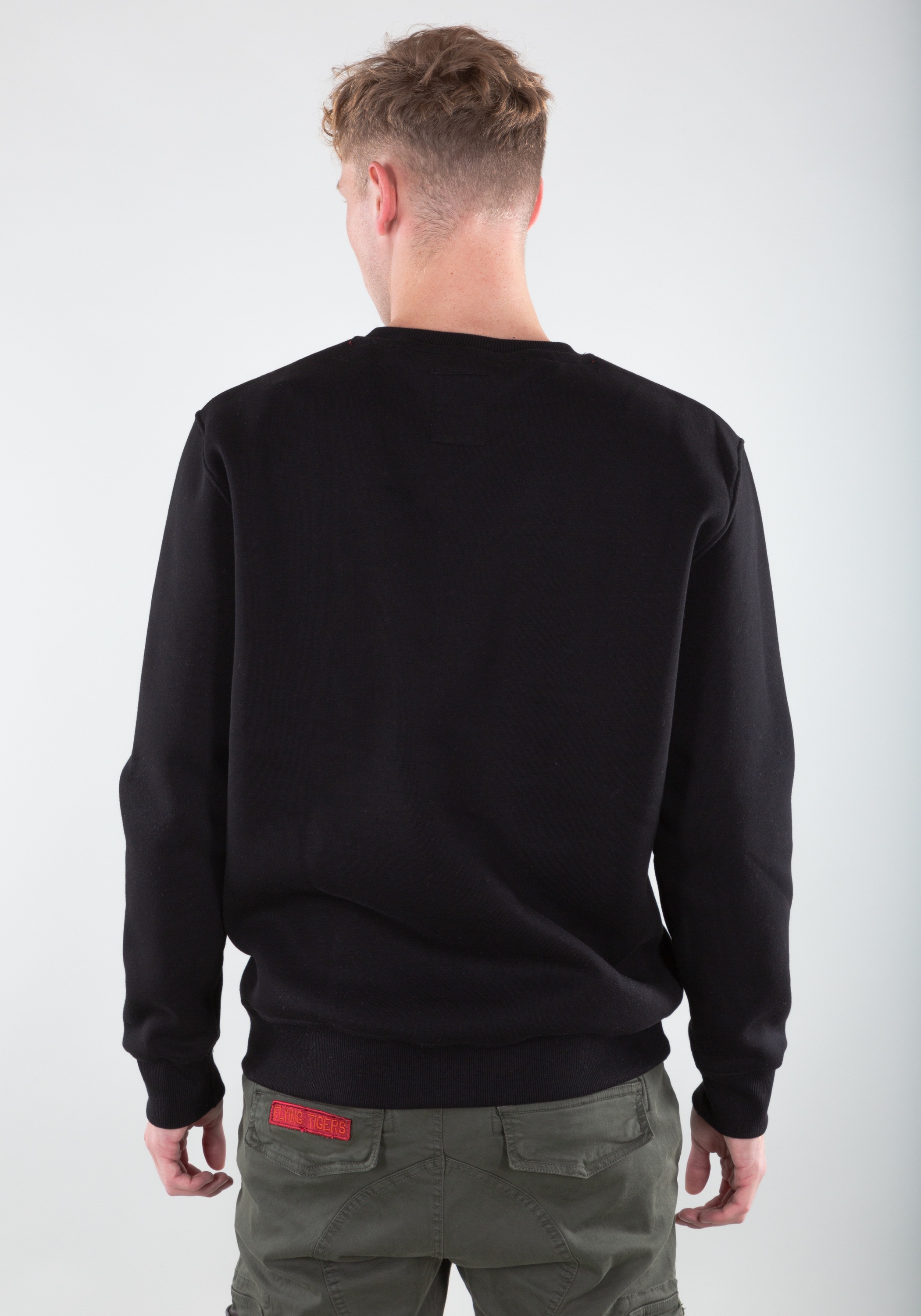 Alpha Industries Sweater »Basic Sweater Embroidery«