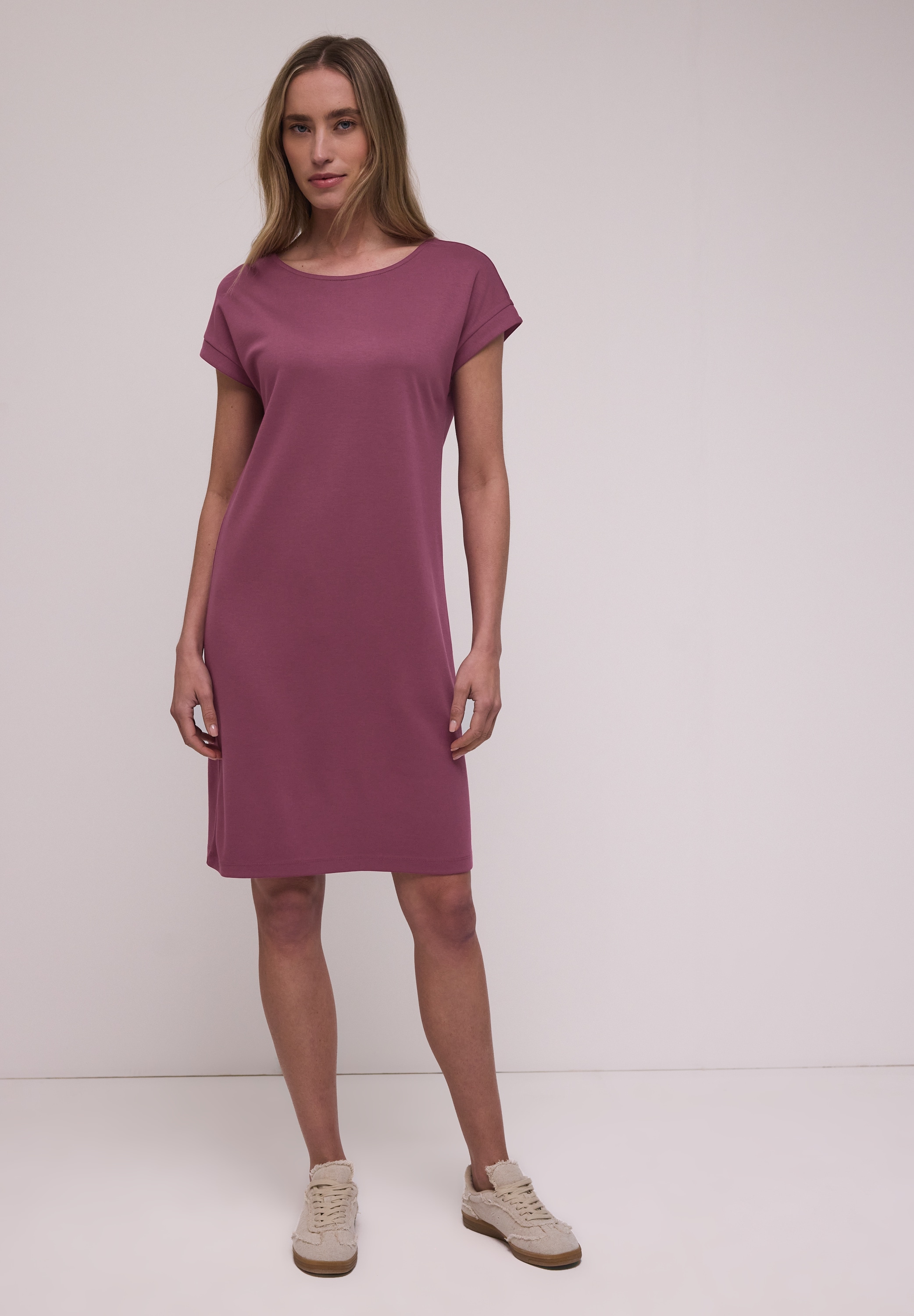 STREET ONE Jerseykleid Ohne Taschen knielang günstig online kaufen