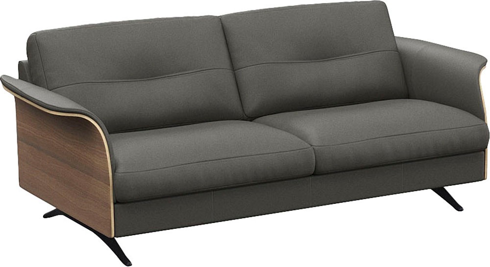 FLEXLUX 2,5-Sitzer "Glow Sofa, Couch," Premium-Sitz: Kaltschaum & Federkern günstig online kaufen