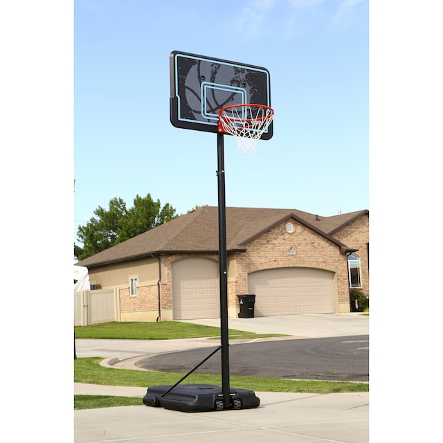 50NRTH Basketballkorb »Texas«, höhenverstellbar schwarz/blau | BAUR