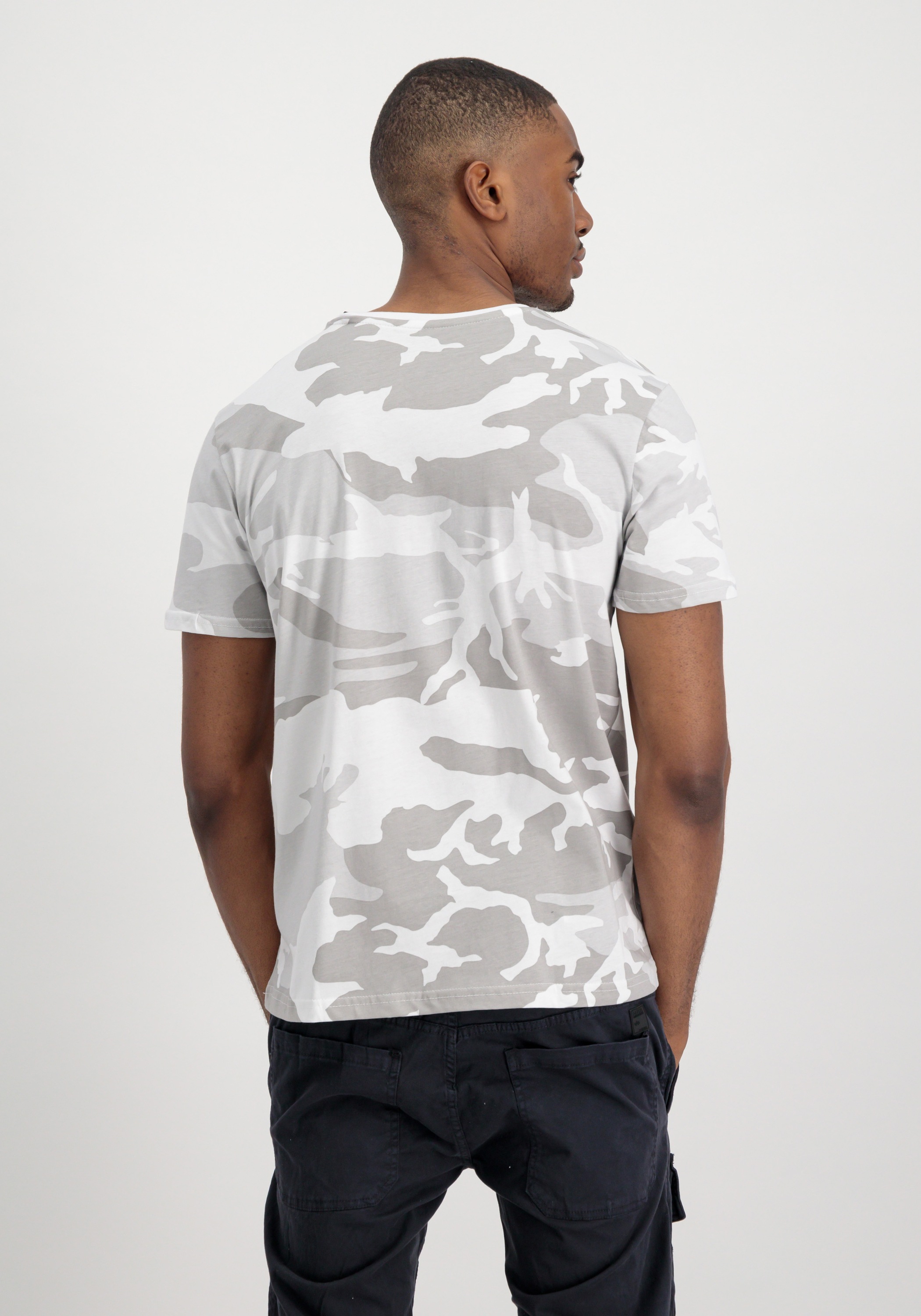 Alpha Industries T-Shirt "Basic T-Shirt SL Camo" günstig online kaufen