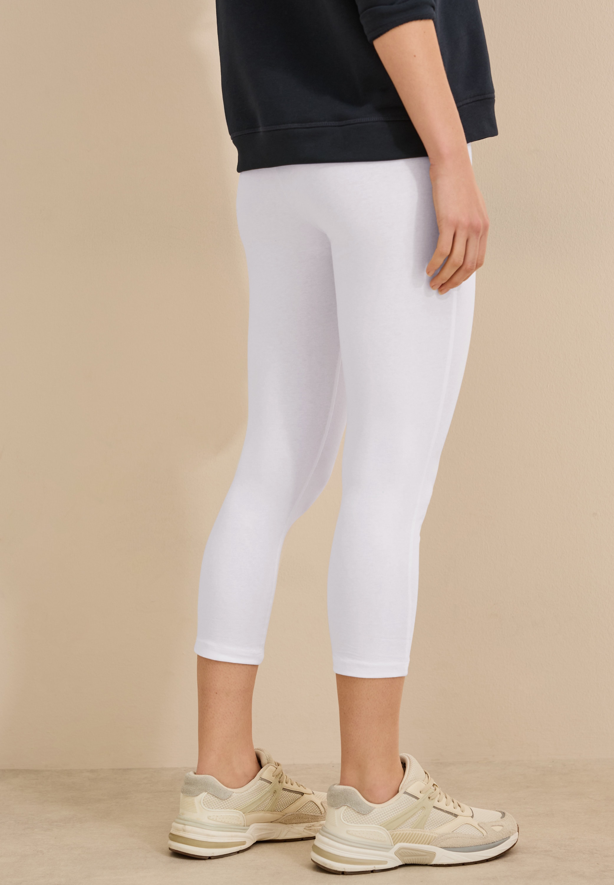 Cecil 3/4-Leggings Capri mit Stretch und elastischem Bund günstig online kaufen