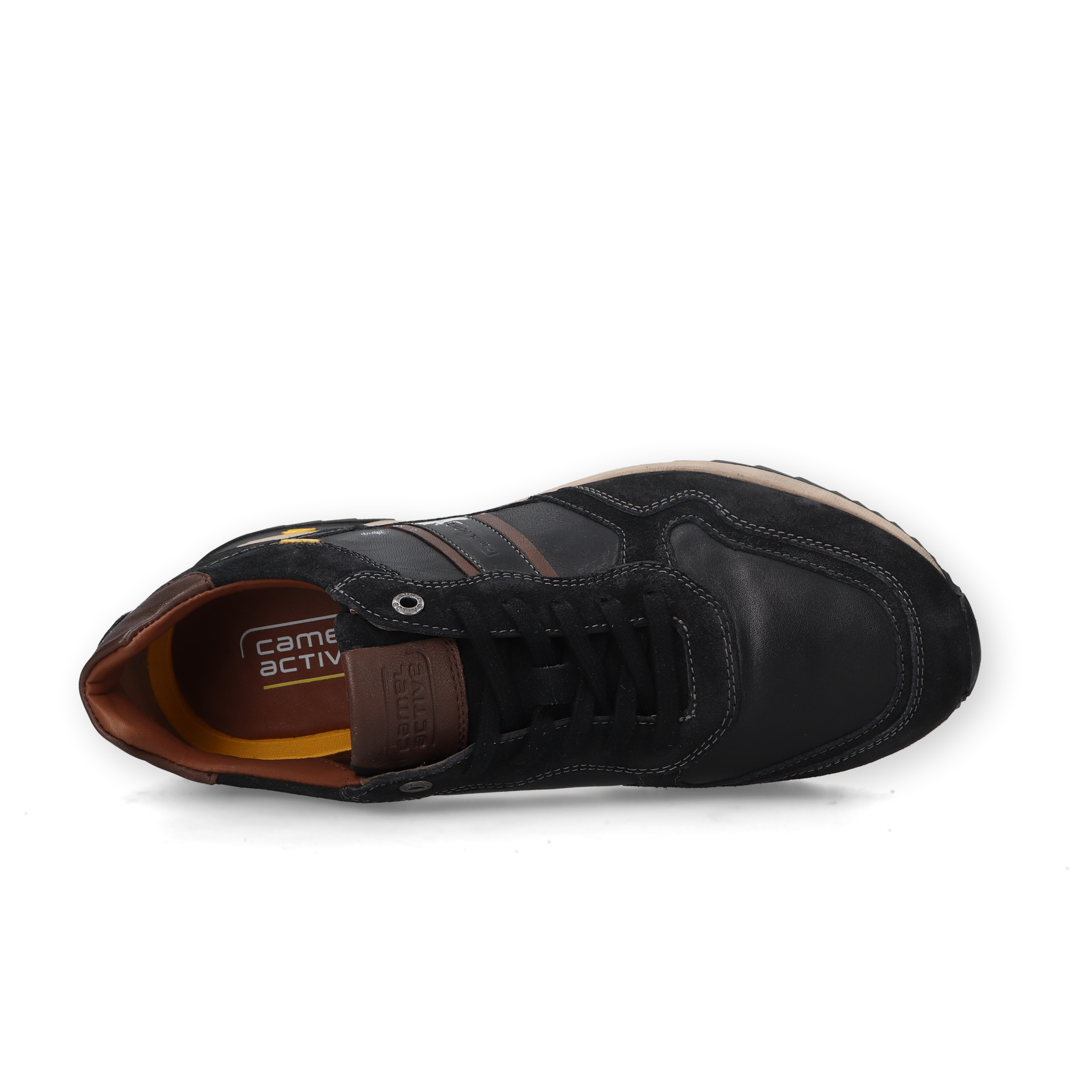 camel active Sneaker  Schnürschuh, Halbschuh, Business-Sneaker mit Logoschriftzug