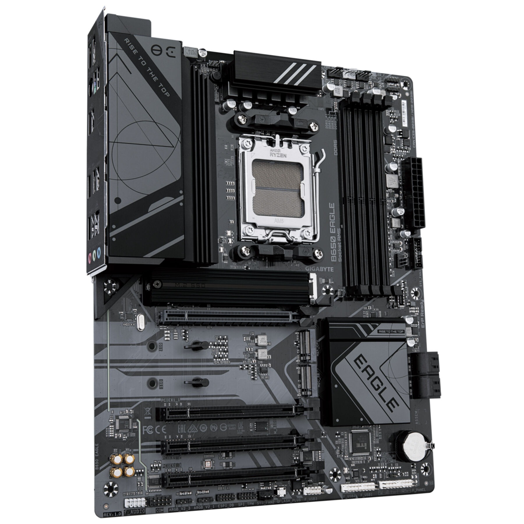 Gigabyte Mainboard »B650 EAGLE Mainboard - AMD Ryzen 9000er-Serie, 12+2+2 Phasen VRM, bis«