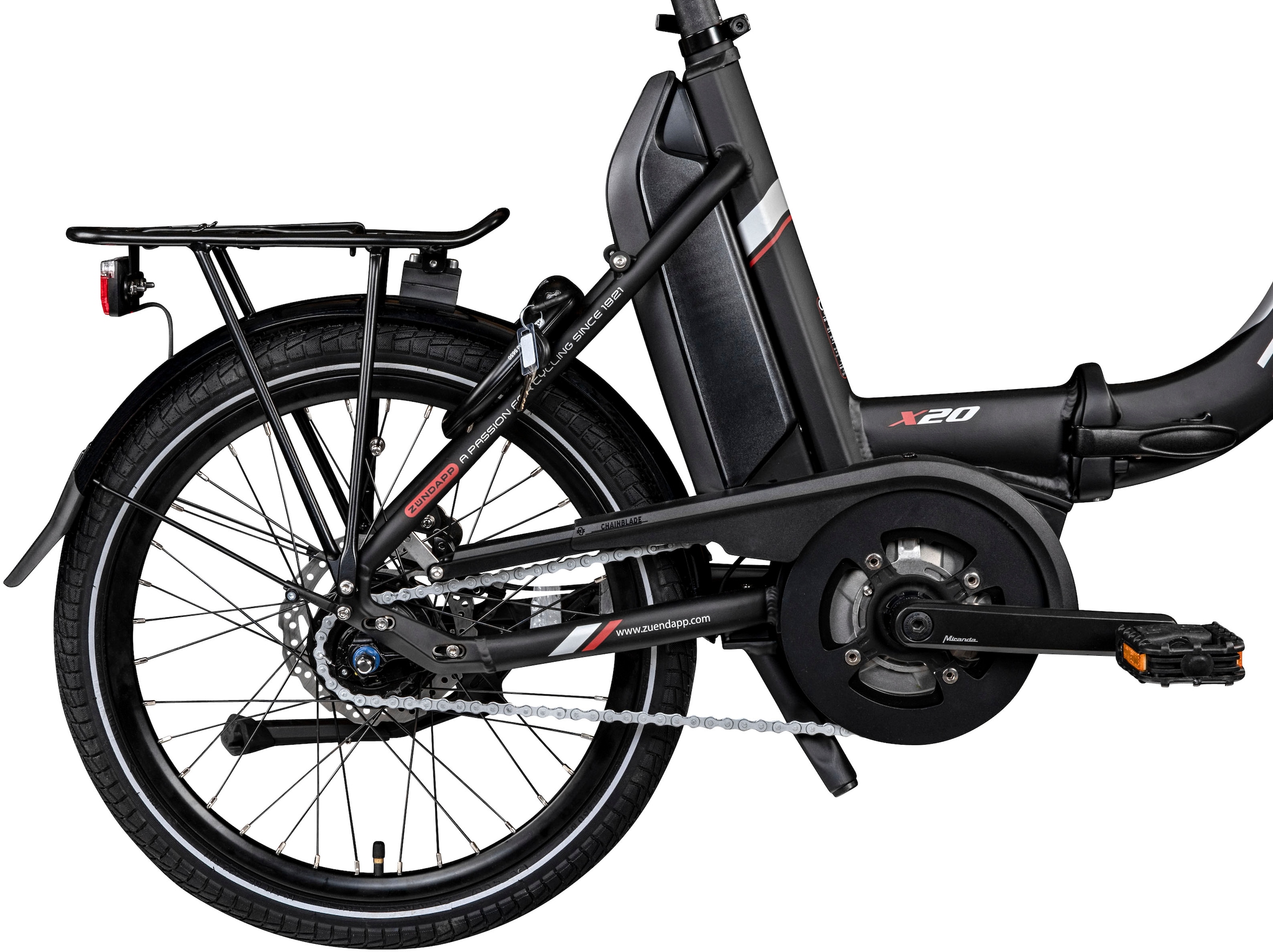 Zündapp E-Bike »X20«, 7 Gang, Shimano, Nexus, Mittelmotor 250 W