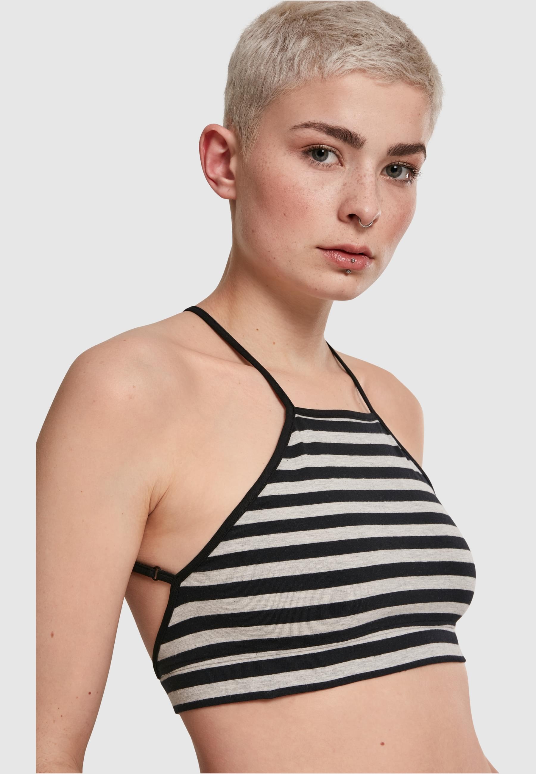 URBAN CLASSICS Muskelshirt »Urban Classics Damen Ladies Triangle Top«, (1 tlg.)