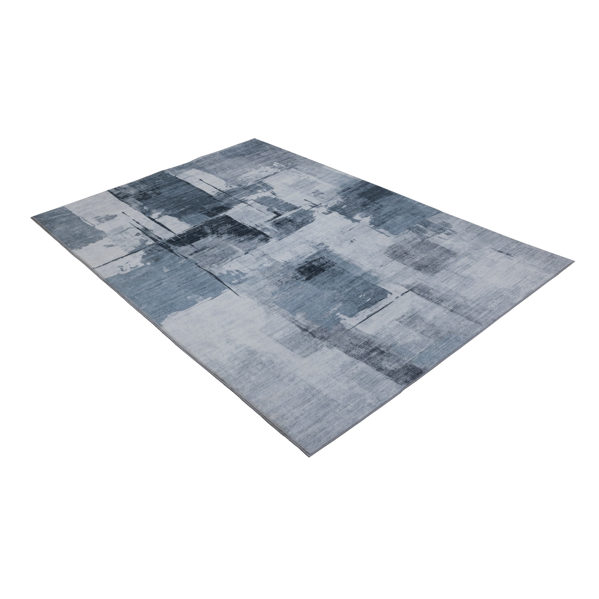 Teppich KAYOOM "Elegantica 325", grau, B:80cm H:12mm L:150cm, Polyester, Teppiche, Teppich, Kurzflor, Modernes Muster, Deko, Wohnzimmer 2