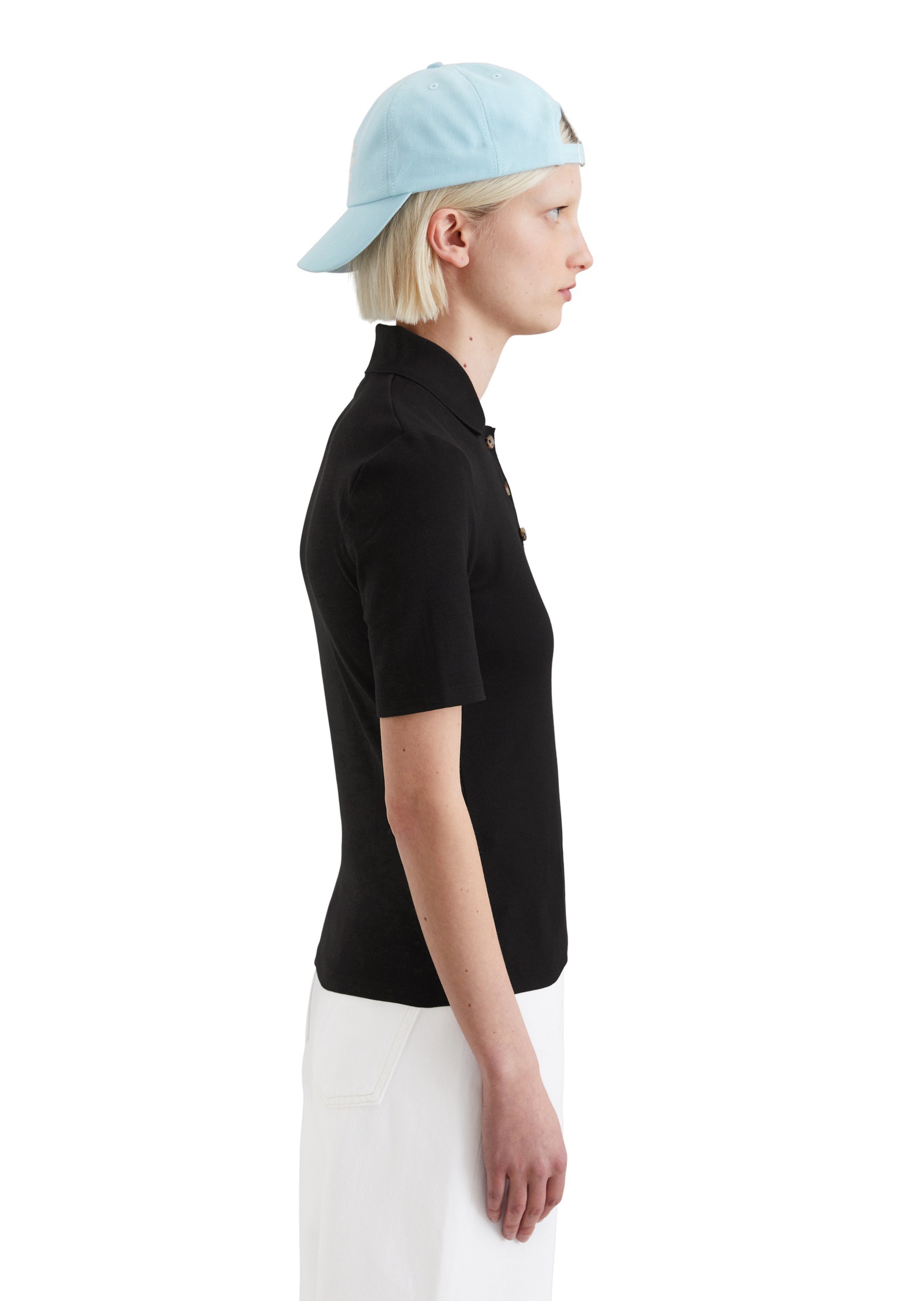 Marc O'Polo DENIM Poloshirt »aus softem Ripp-Jersey«
