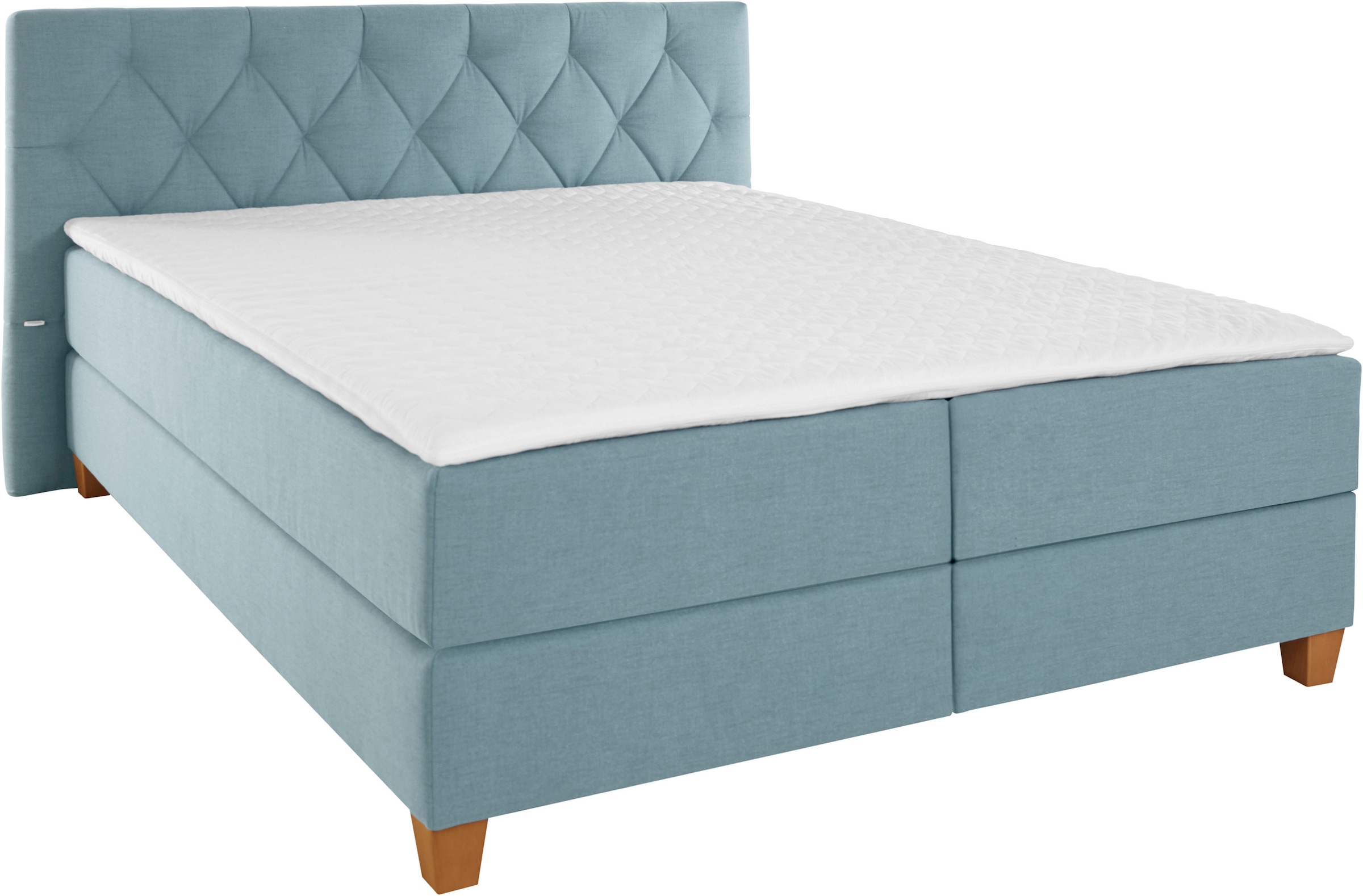 Guido Maria Kretschmer Home&Living Boxspringbett »Harmones«, in 3 Breiten, Härtegrad auch im Mix mit je 1 Matratze in H2 und H3