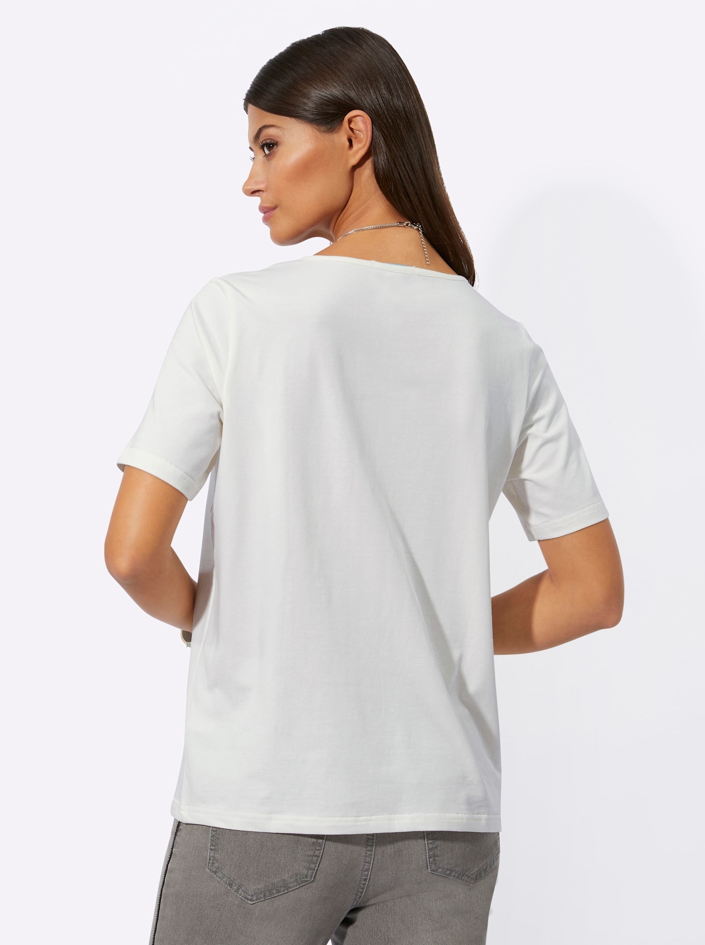 creation L Kurzarmshirt »Shirt«, (1 tlg.)