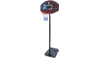 Basketballkorb, (Set, 3 St., Komplett-Set mit Basketballkorb, Netz und Ständer)