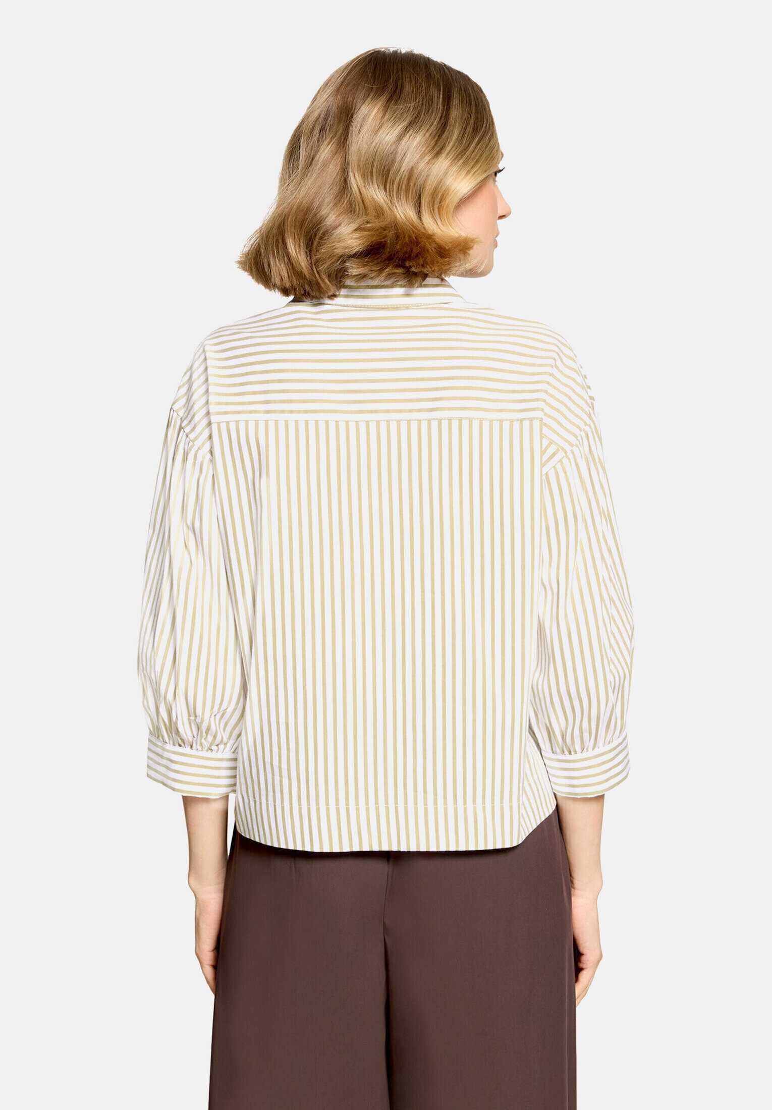 Cartoon Klassische Bluse »Damen mit Raffung«