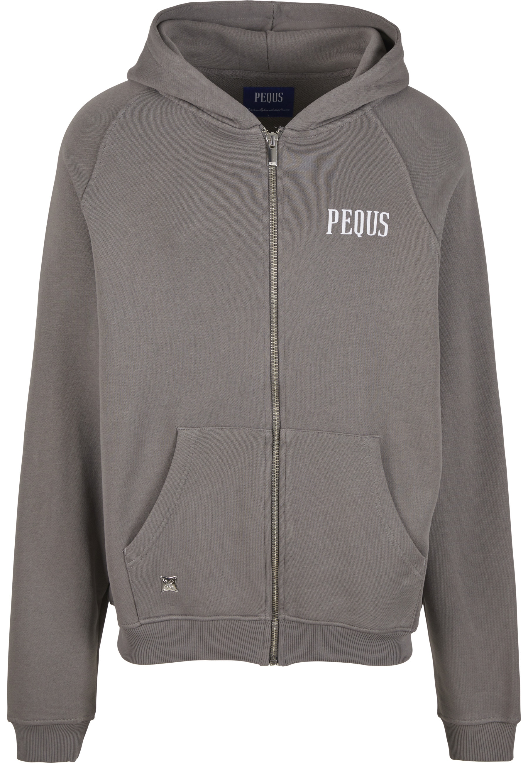 PEQUS Sweatjacke "PEQUS PEQUS Back Logo Zip Hoodie"