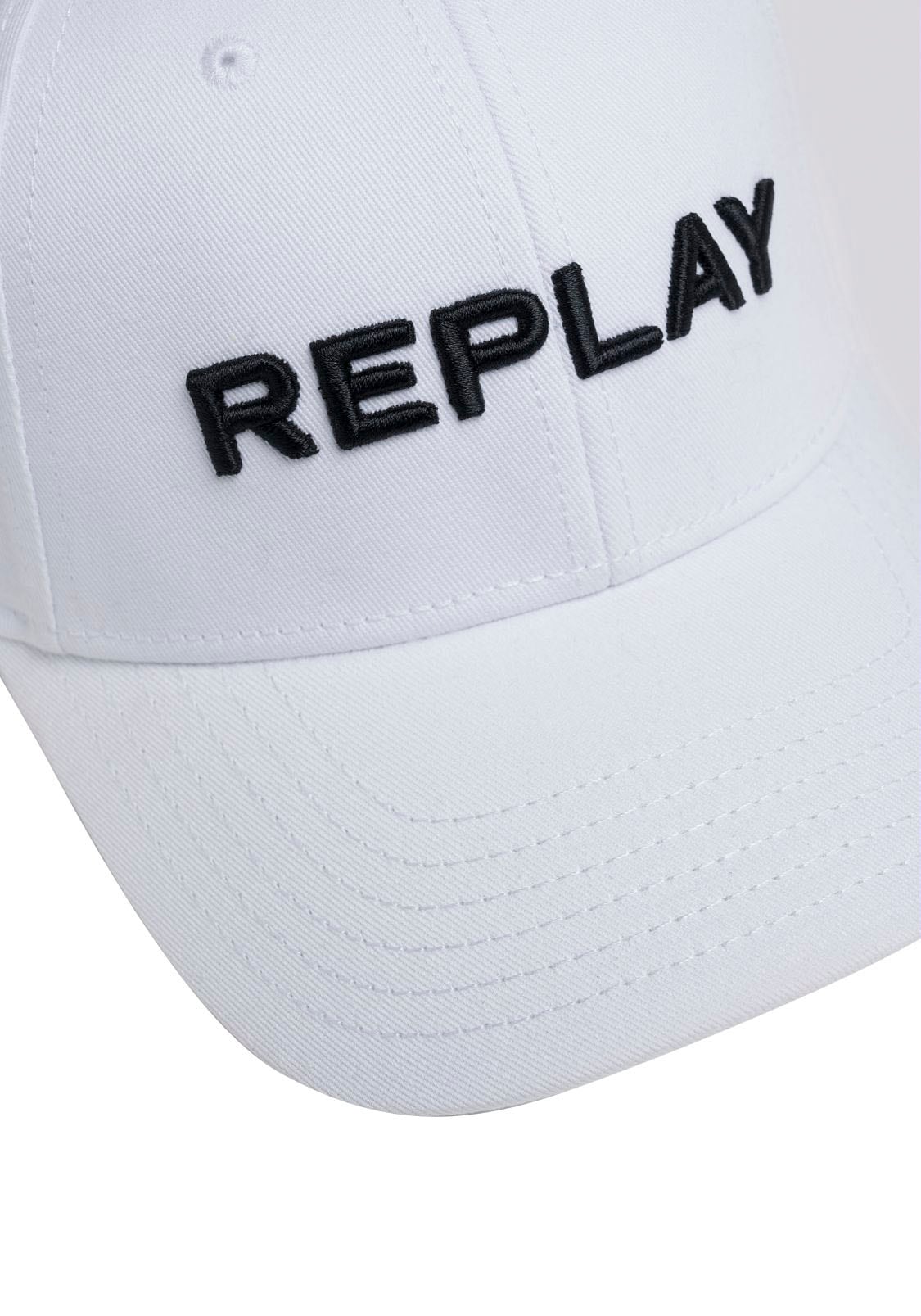 Replay Baseball Cap »COMPONENTE NATURALE«, mit Logo-Stickerei
