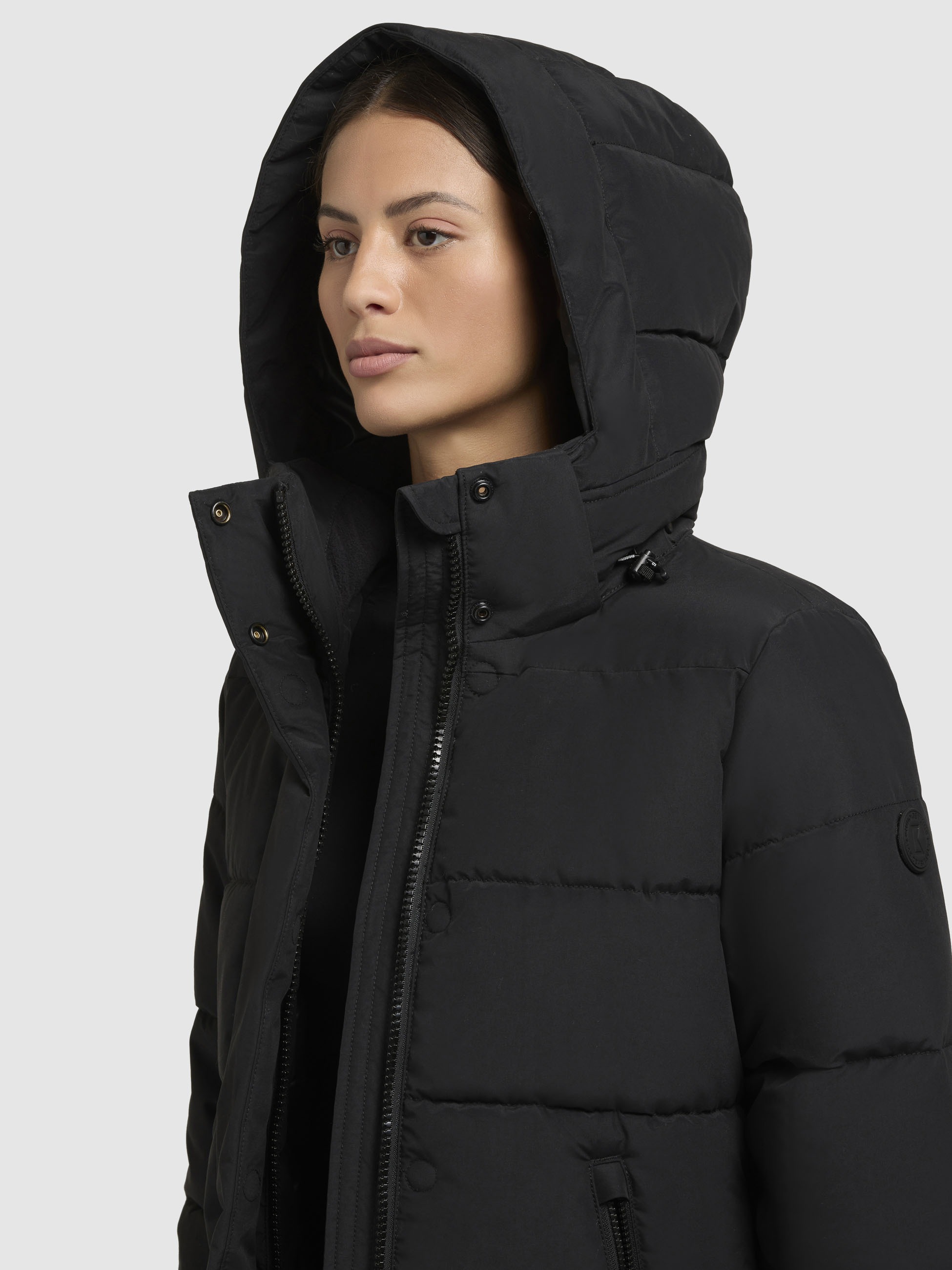 khujo Steppjacke »MANC«, mit Kapuze
