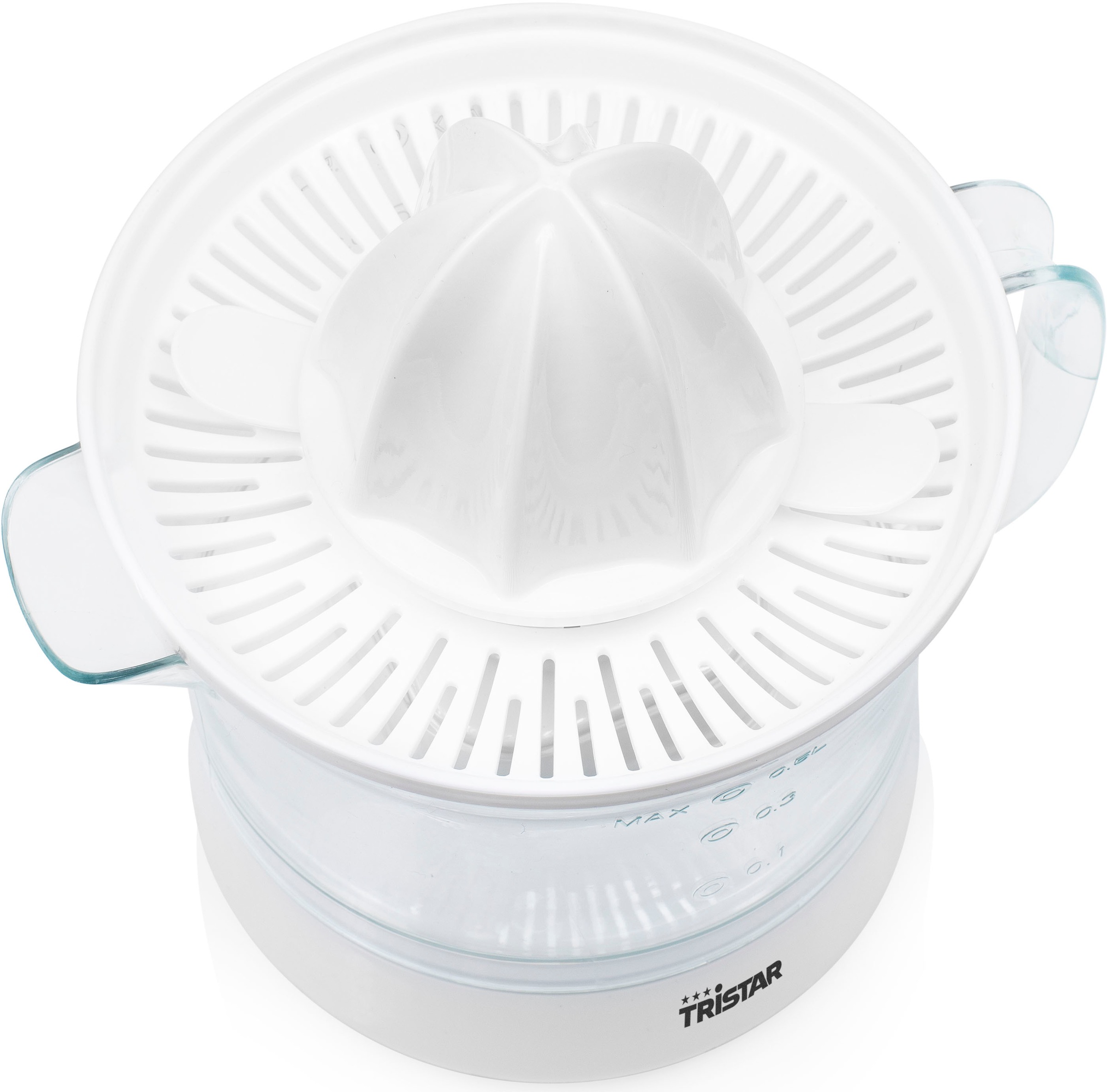 Tristar Zitruspresse »CP-3005«, 25 W, 0,5 Liter Inhalt, 2 Presskegel-Größen für jede Citrusfrucht, 25 Watt