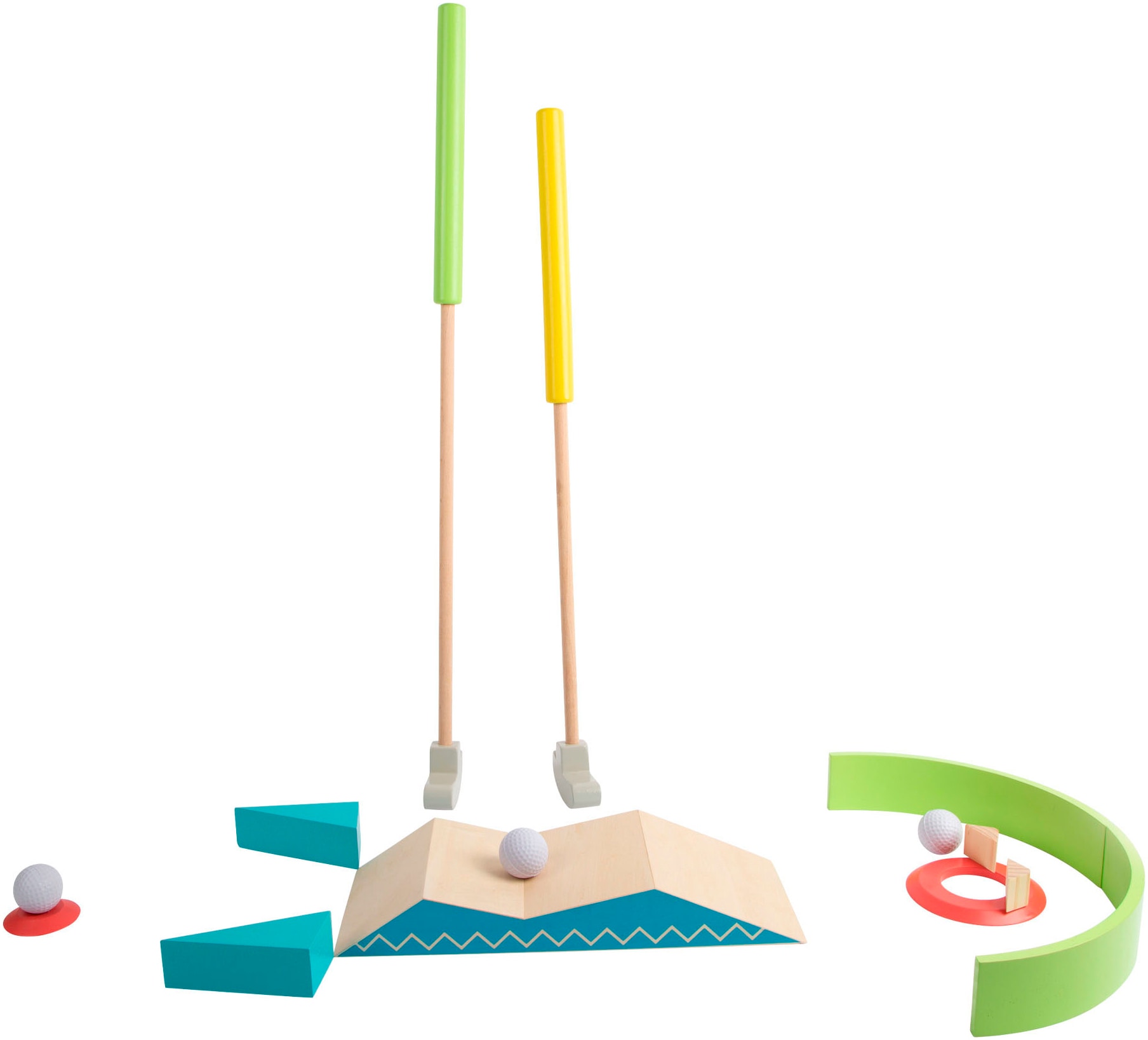 Spiel »Minigolf-Set Active«, inkl. Stoffbeutel; FSC®- schützt Wald - weltweit