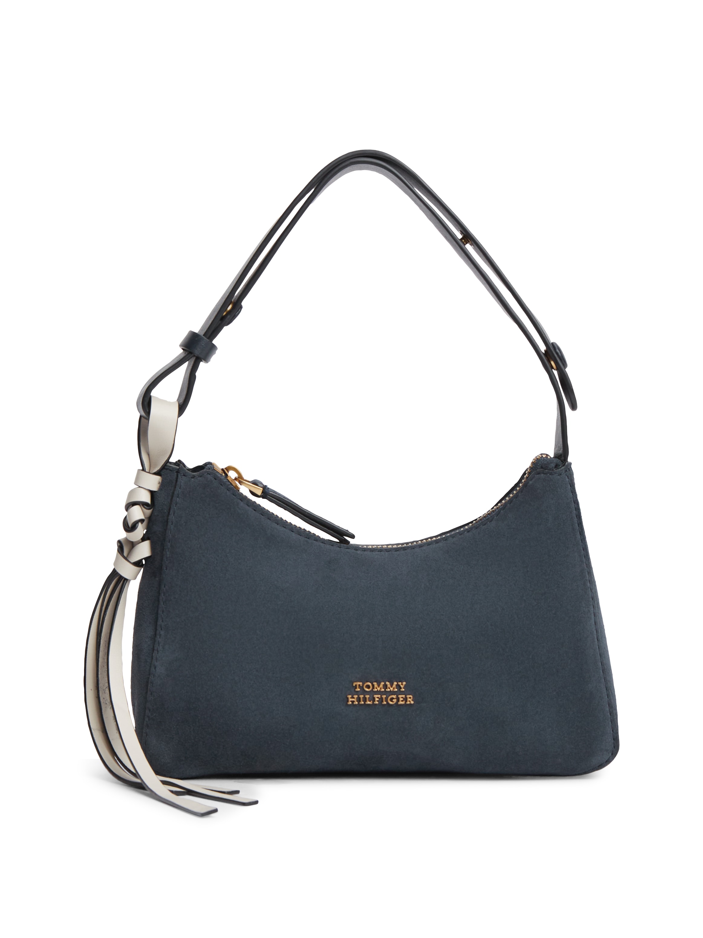 Tommy Hilfiger Schultertasche »TH STATEMENT MINI SHOULD BAG SUE« Damen Handtasche, Tragetasche mit Logoschriftzug