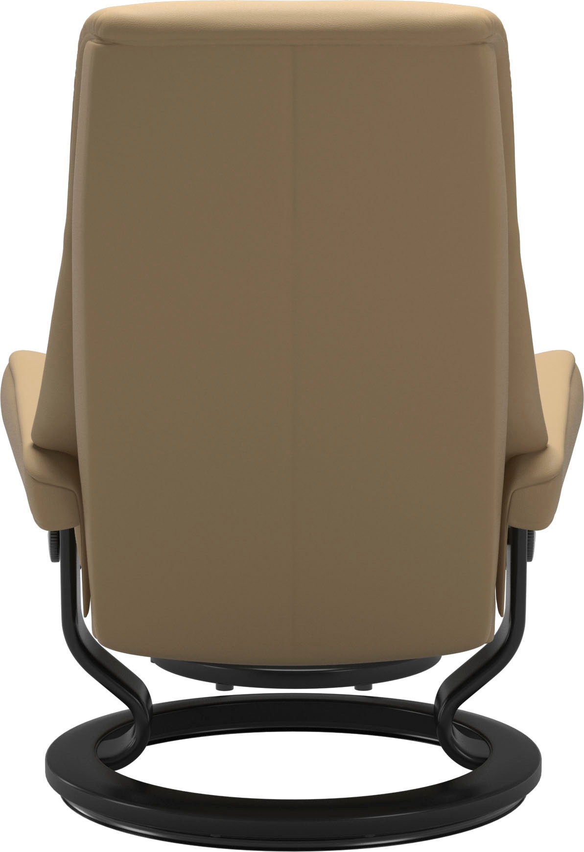 Stressless® Relaxsessel »View«, (Set, Relaxsessel mit Hocker), mit Classic Base, Größe M,Gestell Schwarz