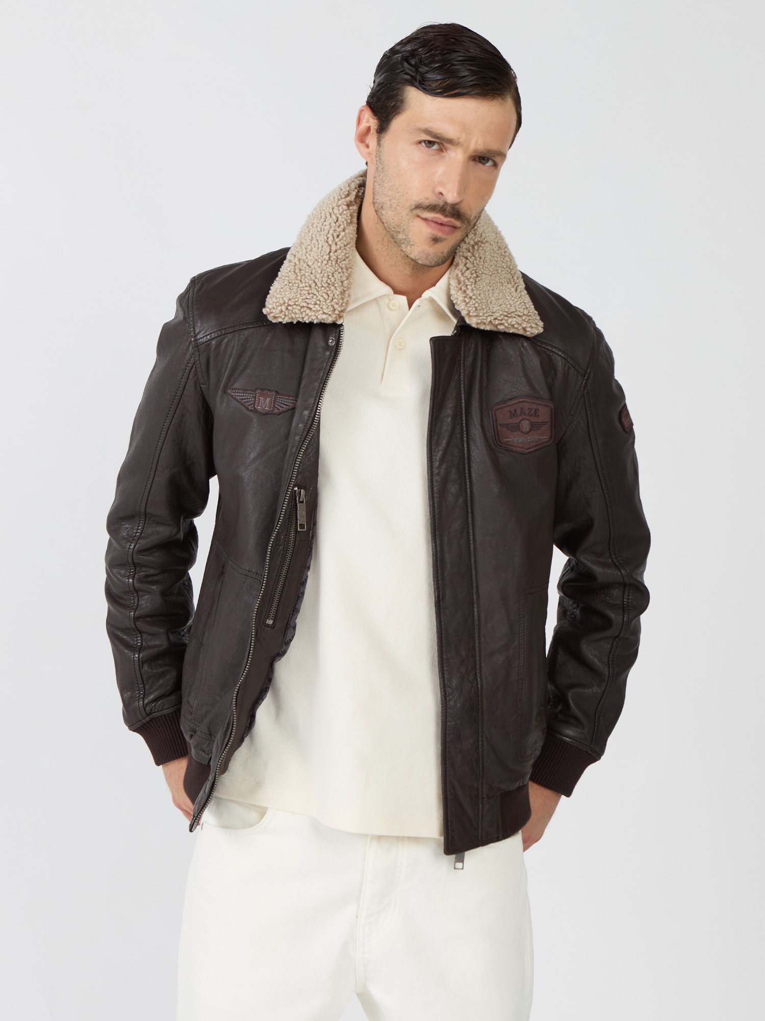 Maze Lederjacke »42024063«