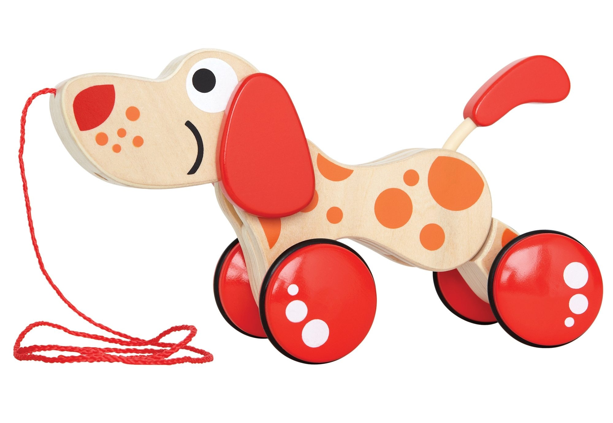 Hape Nachziehtier »Hündchen Puppy«, Fördert Feinmotorik, Koordination und Vorstellungskraft