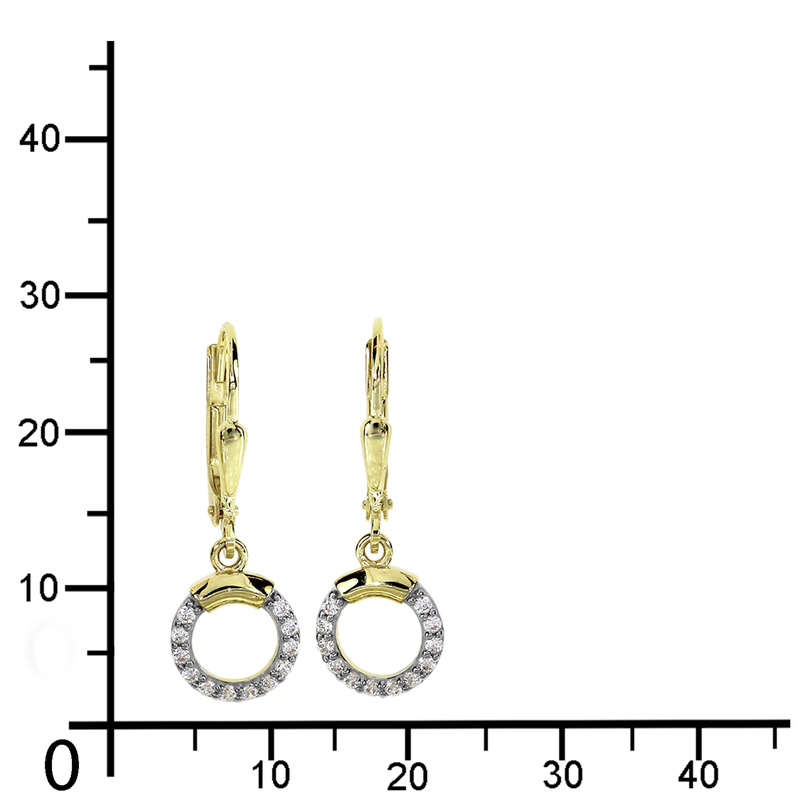 OSTSEE-SCHMUCK Paar Ohrhänger »Ostsee-Schmuck Ohrhänger Meva Ohrhänger Meva«, (2 tlg.)