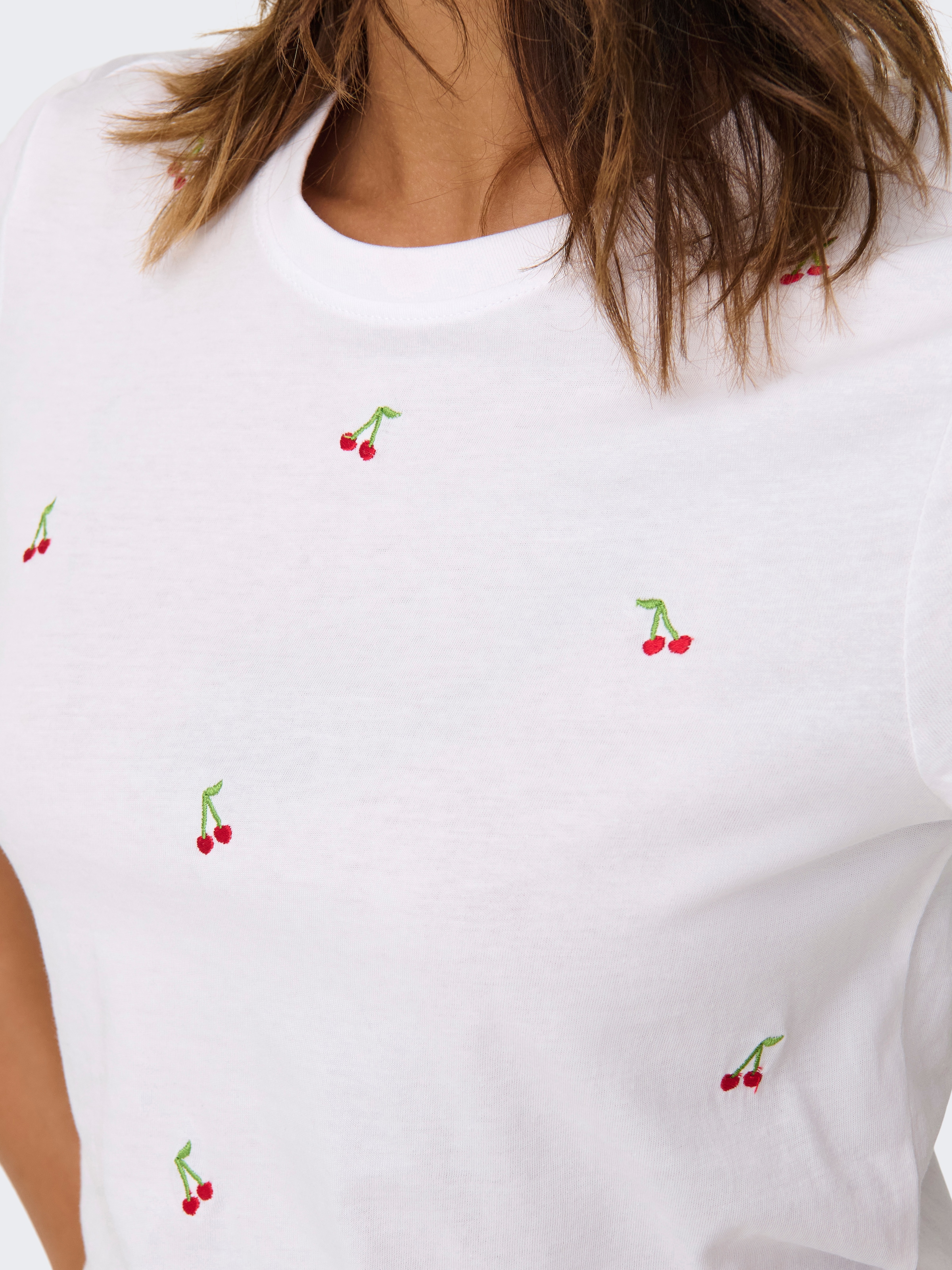 ONLY Kurzarmshirt »ONLKETTY LIFE S/S O-NECK TOP JRS NOOS«
