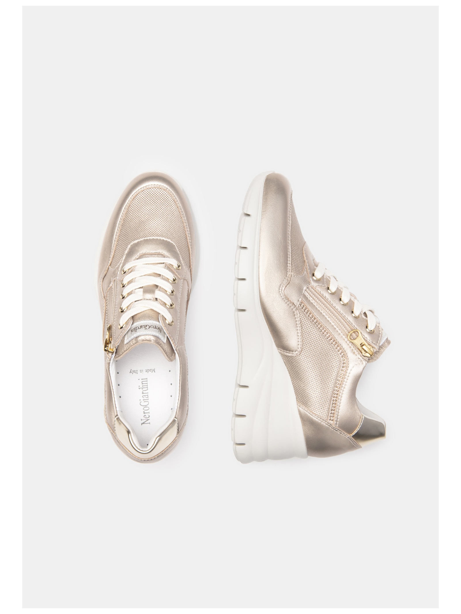 Nero Giardini Sneaker »Nero Giardini Sneaker Lederimitat/Textil«