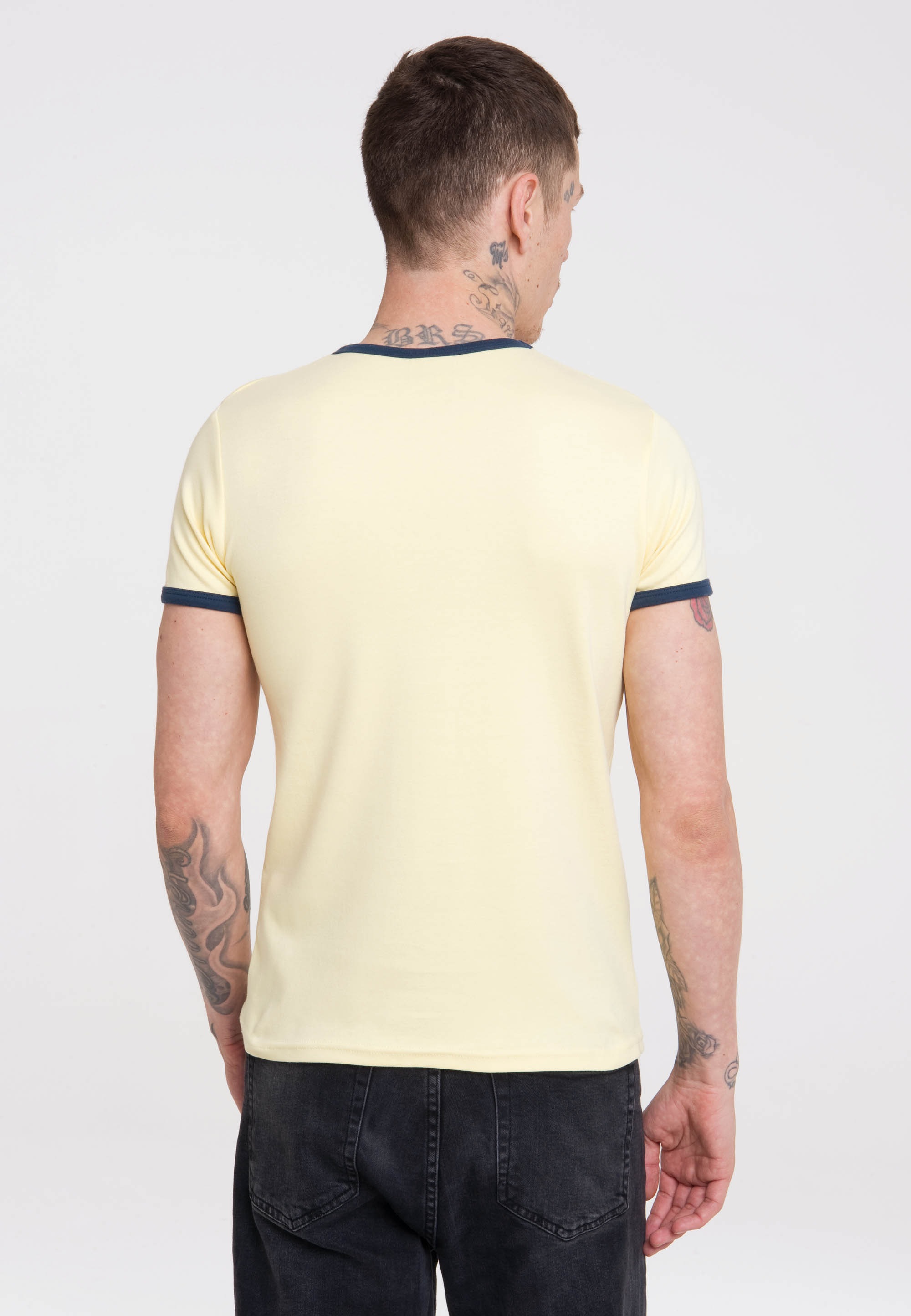 LOGOSHIRT T-Shirt »Batgirl«, mit knalligem Print