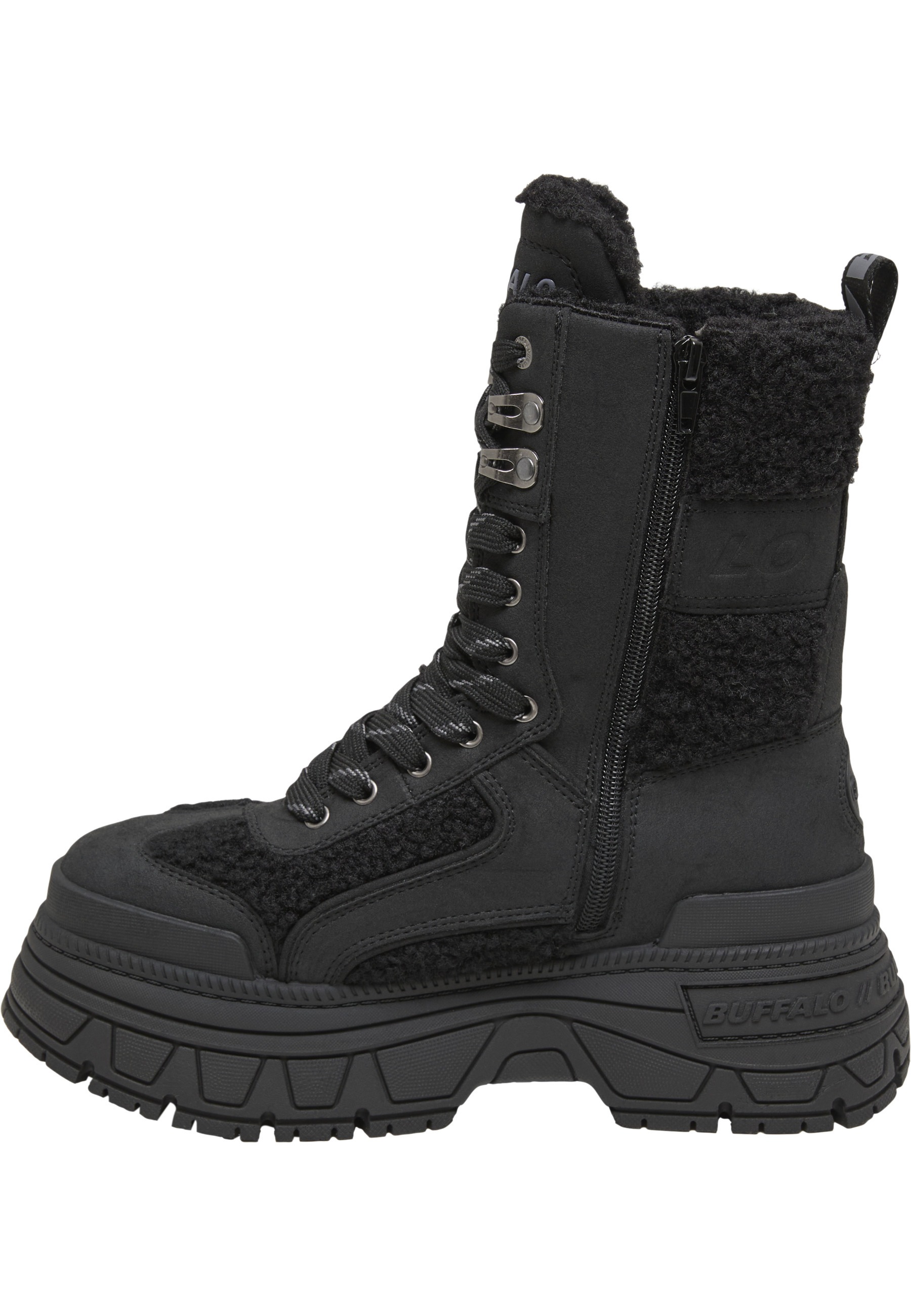 Buffalo Stiefel »Buffalo FUSION COM HI WARM - VEGAN NUBUCK/FUR«