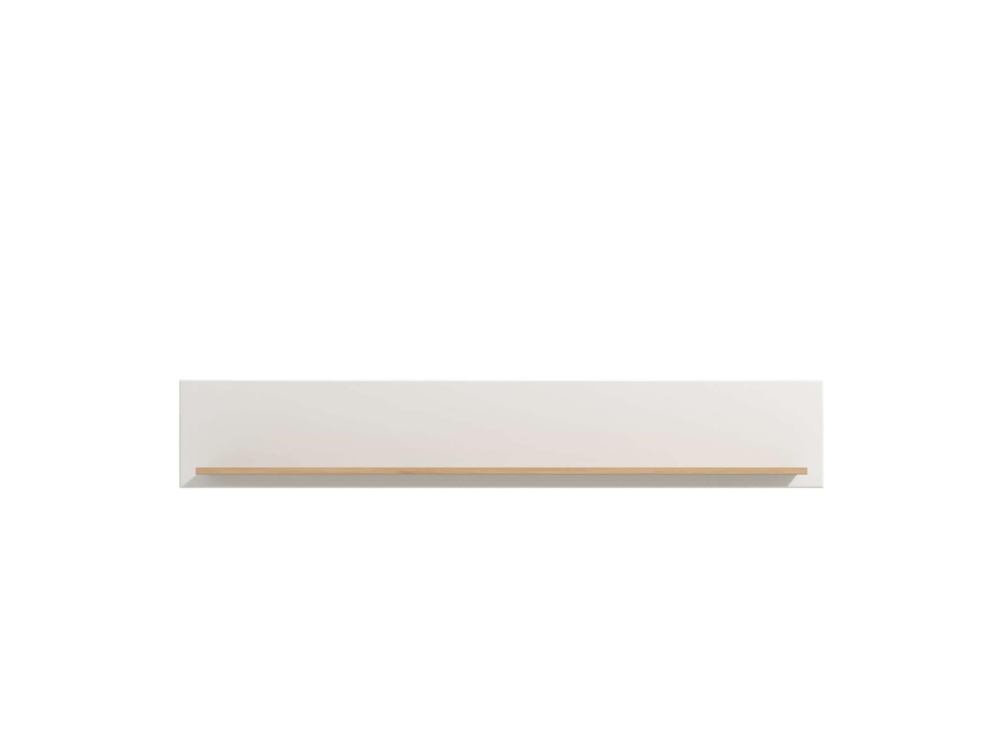 INOSIGN Wohnzimmer-Set »Bretagna Wohnwand, Mediawand, Anbauwand, TV-Wand, Breite 302 cm«, (Komplett-Set, 4 St.), Set besteht aus 2 Vitrinen, TV-Board und Wandregal, in Artisan Eiche