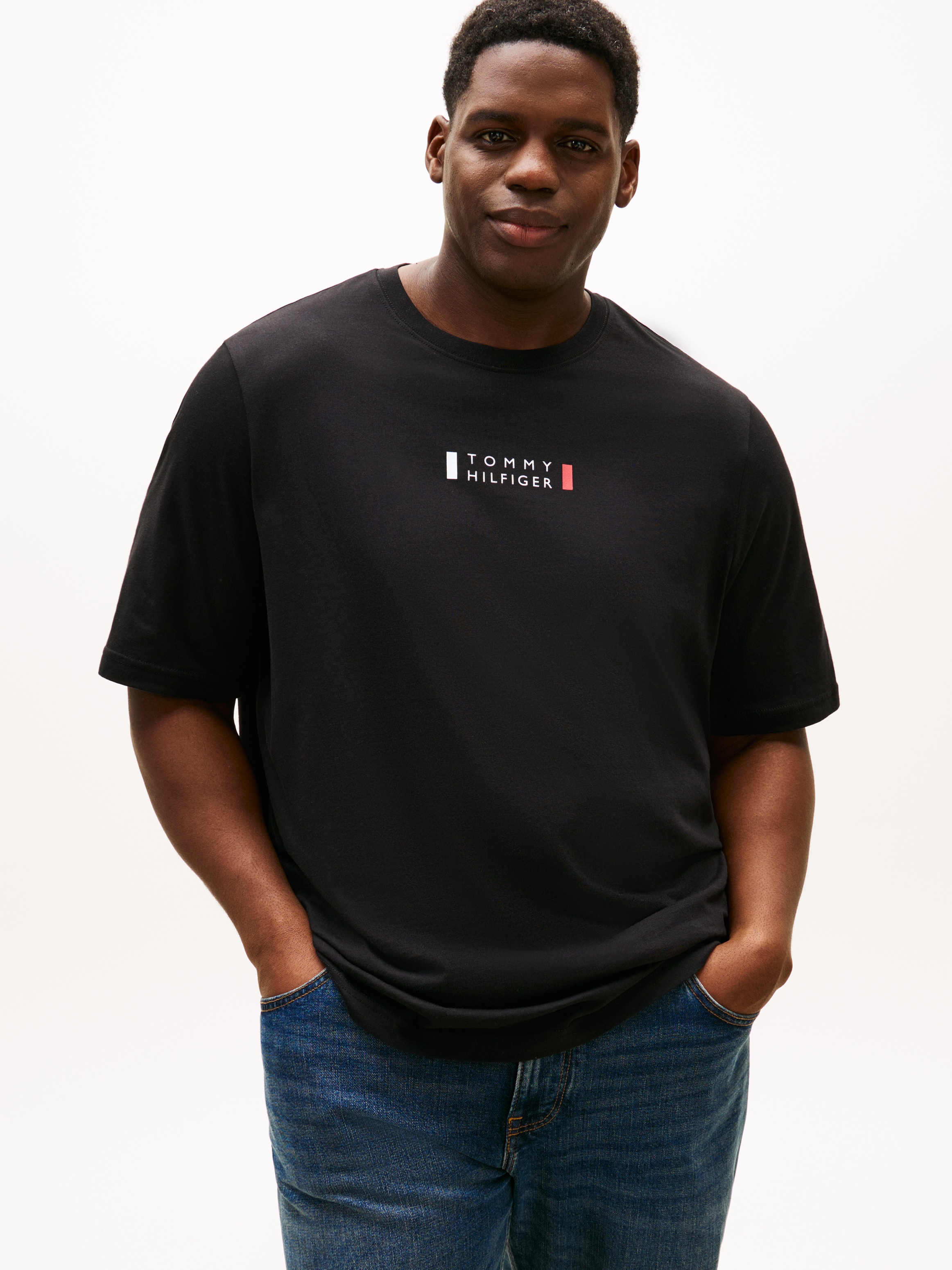 Tommy Hilfiger Big & Tall T-Shirt "BT-BRAND LOVE SMALL CENTER" Große Größen günstig online kaufen