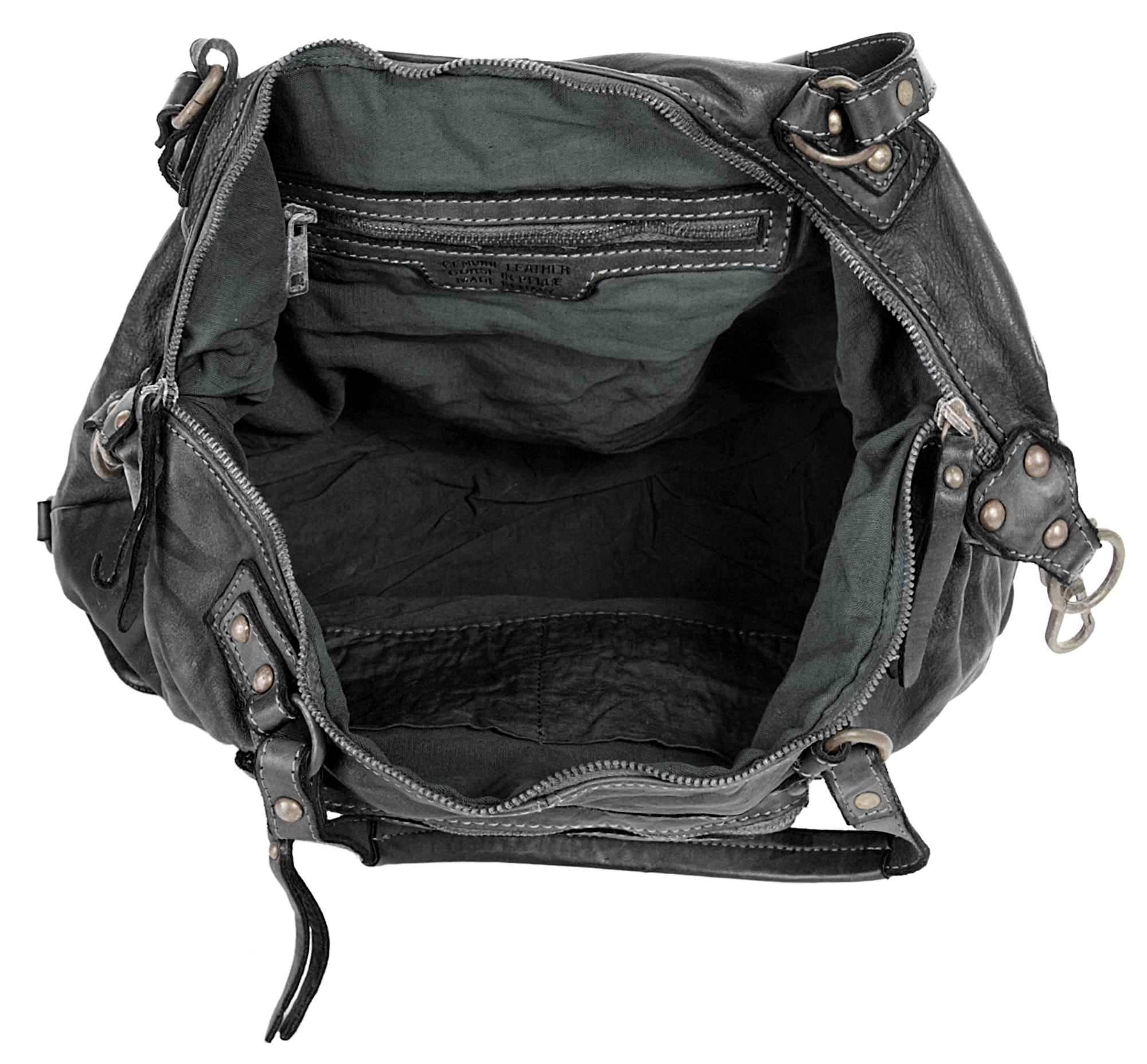 X-Zone Shopper, echt Leder, Made in Italy