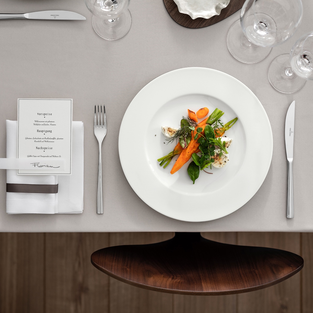 Villeroy & Boch Besteck-Set »Tafelbesteck Piemont 4er Set silber«