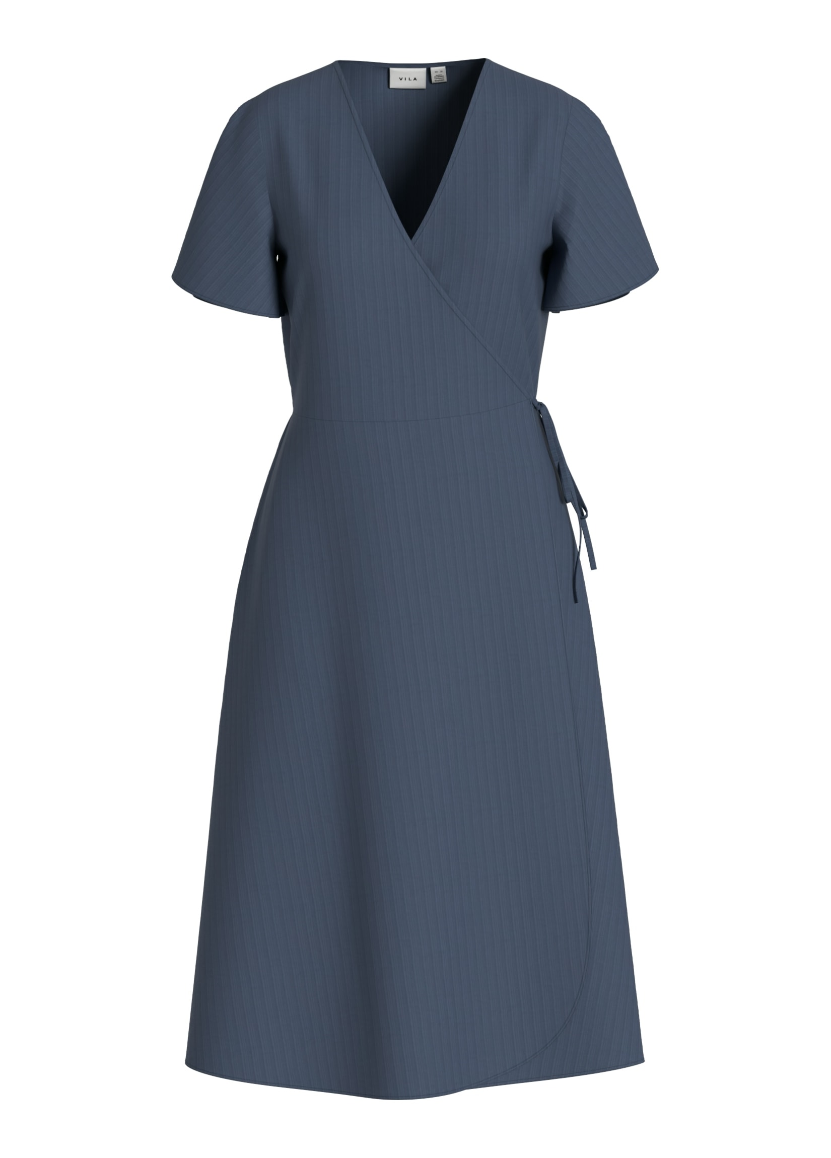 Vila Wickelkleid »VILOVIE S/S WRAP MIDI DRESS - NOOS«