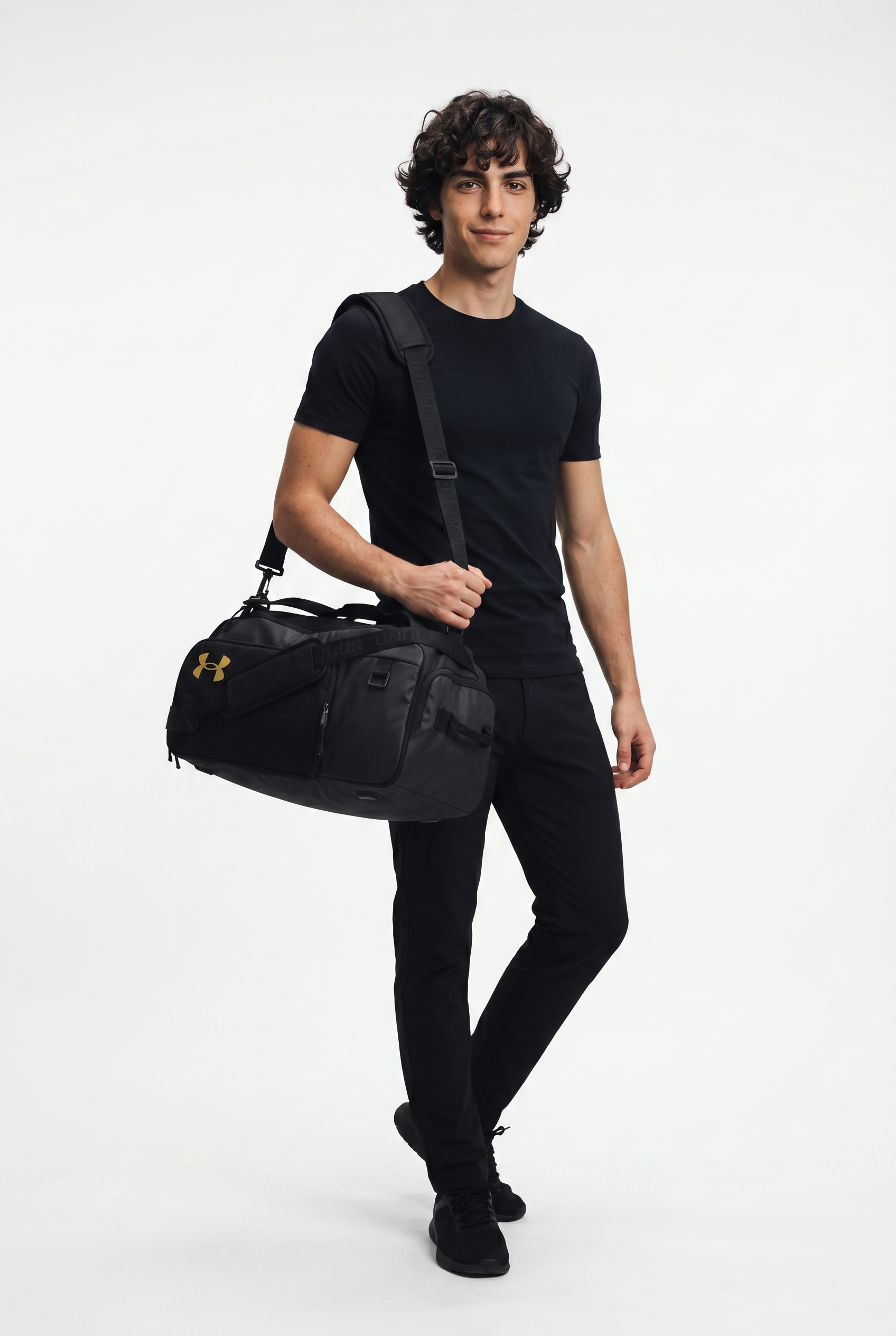 Under Armour® Sporttasche »UA CONTAIN DUO MD BP DUFFLE« wasserabweisend beschichtet, aus Polyester